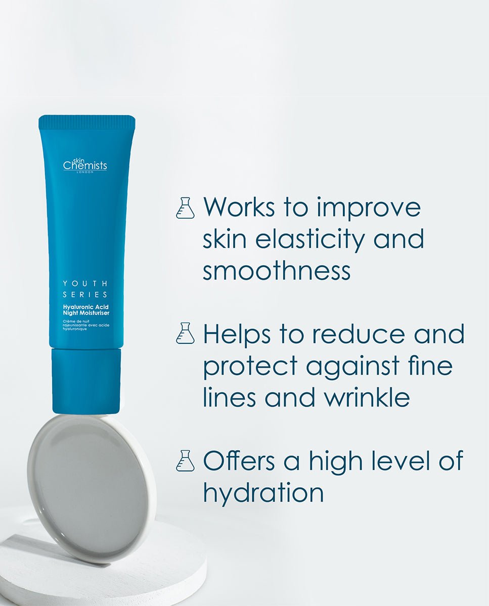 1% Hyaluronic Acid Night Moisturiser 50ml - skinChemists