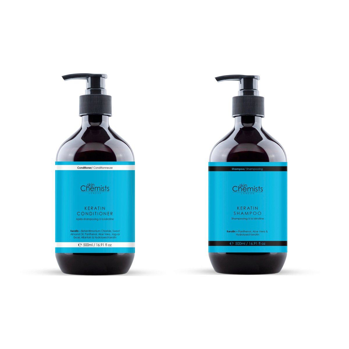 Keratin Shampoo & Conditioner