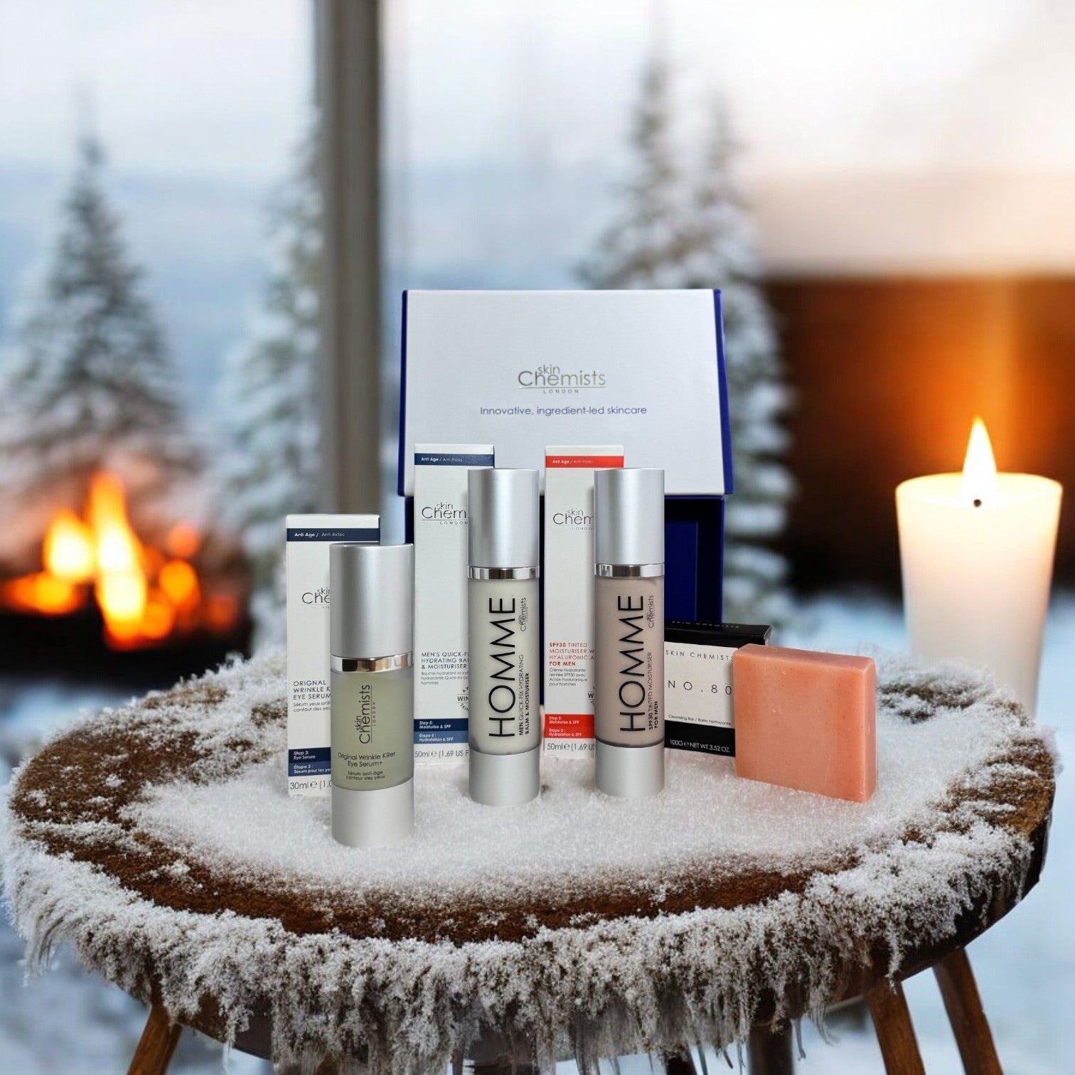 skinChemists Men's Anti-Ageing Night Gift Set