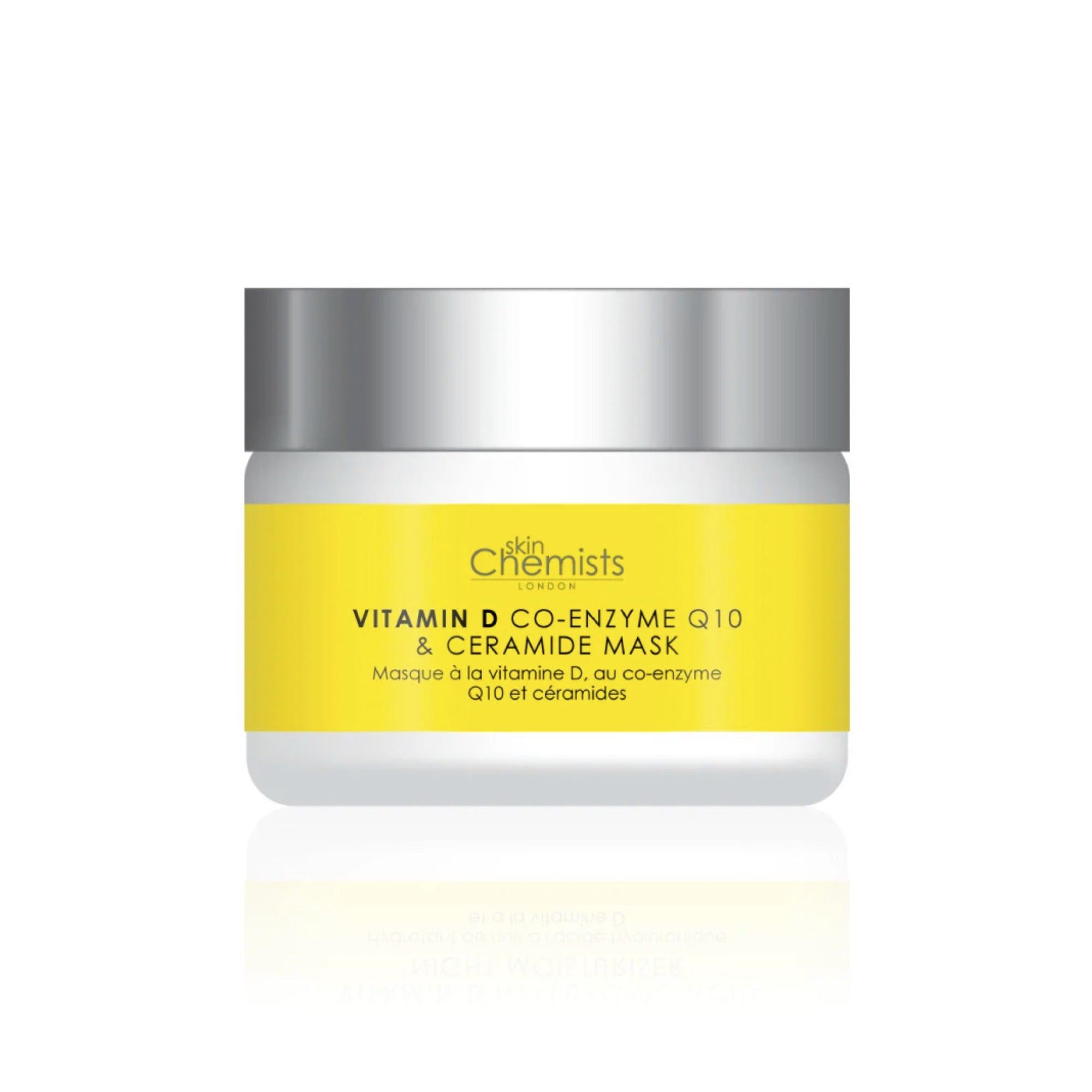 skinChemists Vitamin D Co-Enzyme Q10 & Ceramide Mask 50ml Twin Value Savings Pack