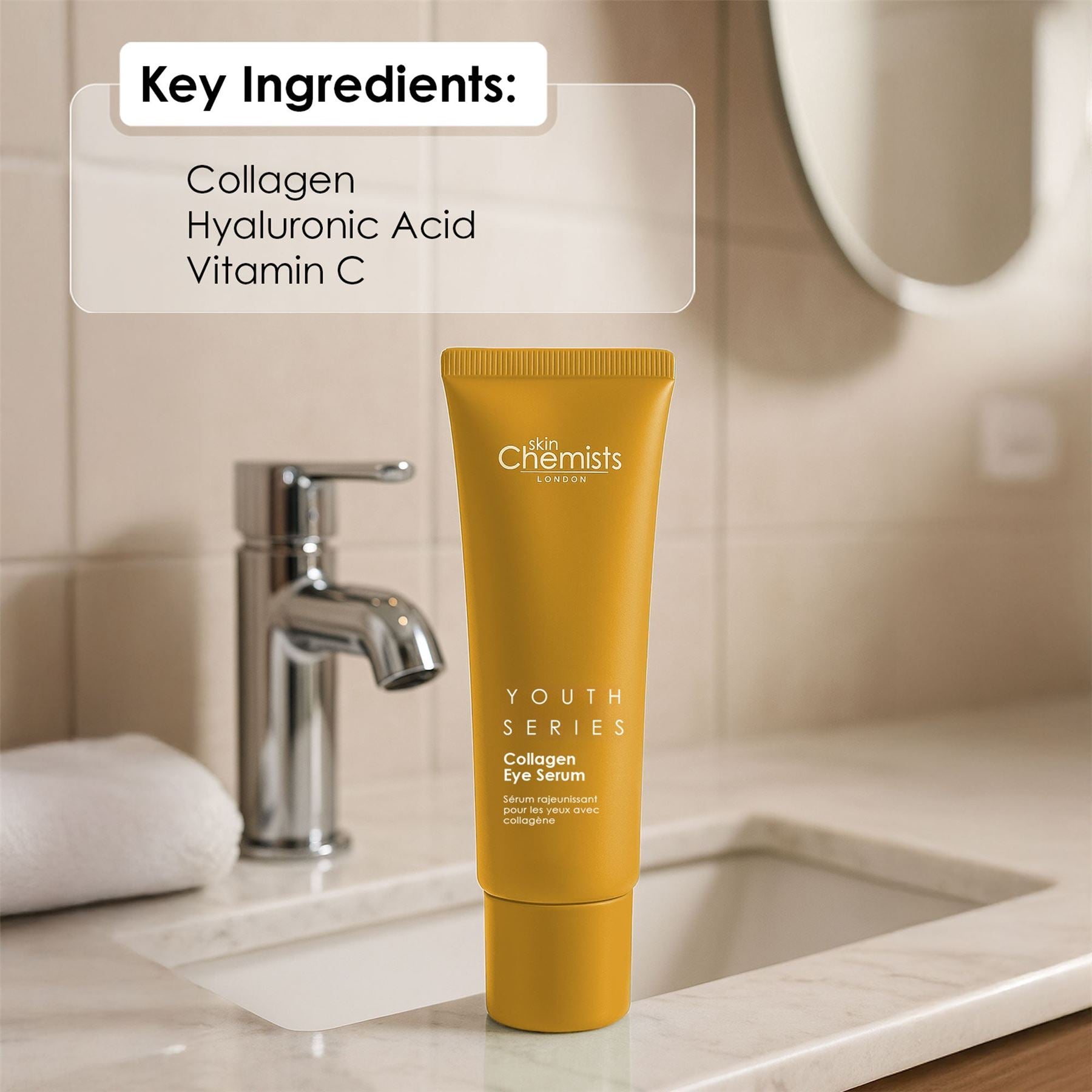 2% Collagen Eye Serum 15ml (Vegan)