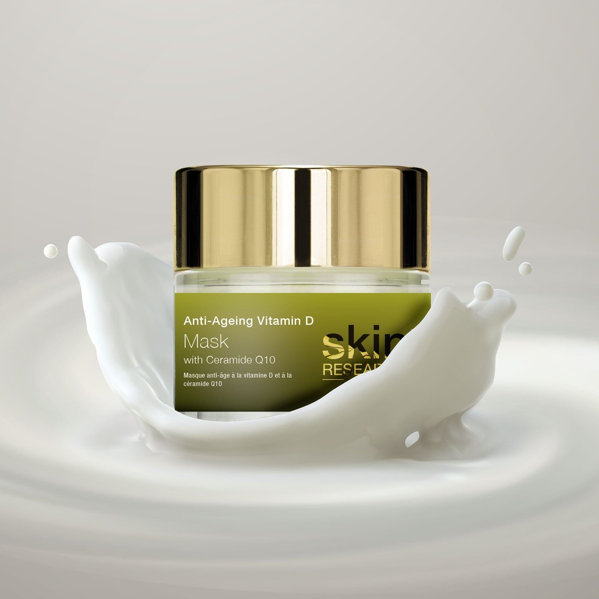 Skin Research Anti-Ageing Vitamin D & Ceramide Q10 Mask 50ml Twin Value Savings Pack