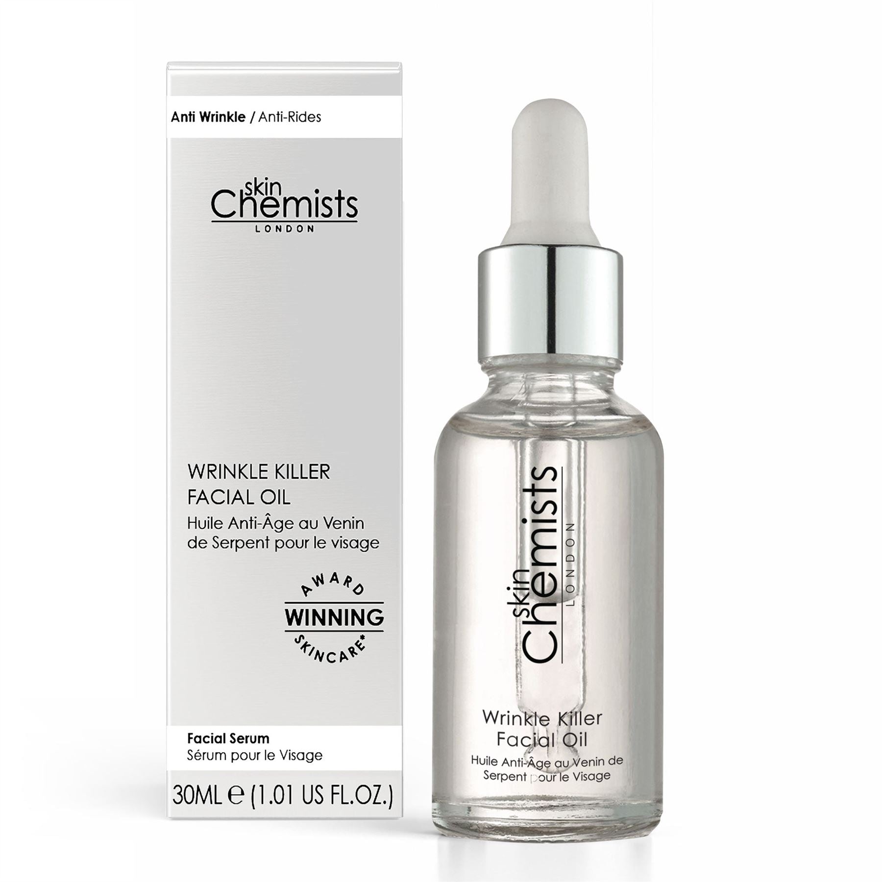 Wrinkle Killer Facial Oil 30ml | skinChemists