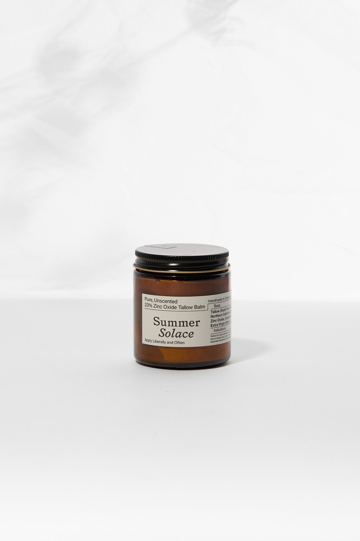 23% Non-Nano Zinc Tallow Balm | Pure Unscented