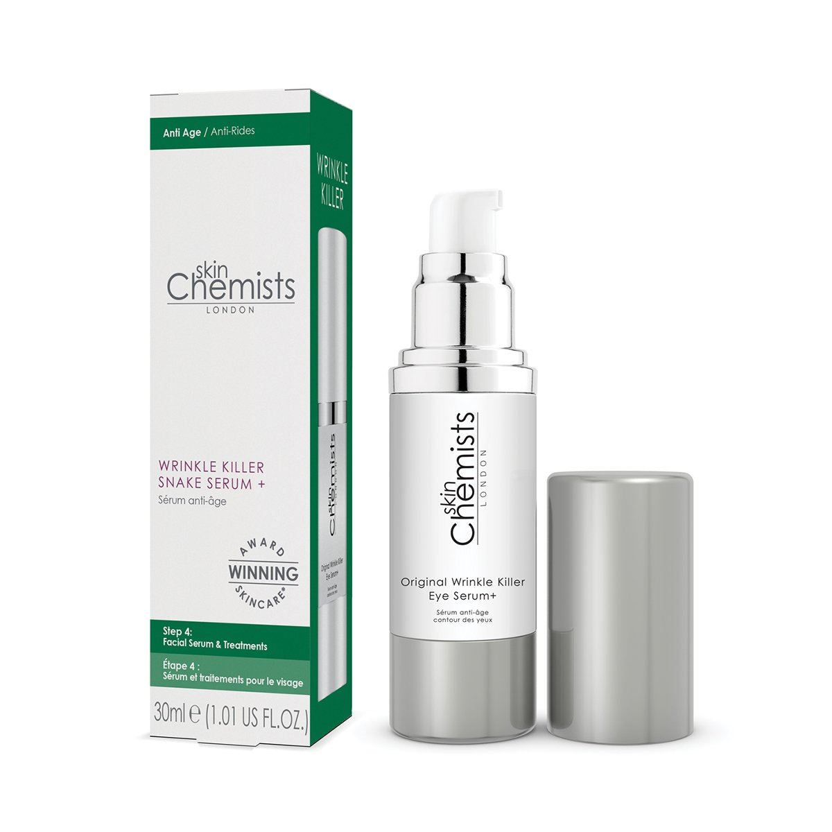 Mens Duo Moisturiser, Balm & Eye Serum