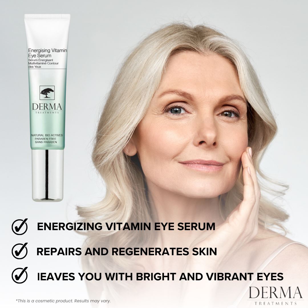 Derma Treatments Energising Vitamin Eye Serum 15ml Twin Value Savings Pack