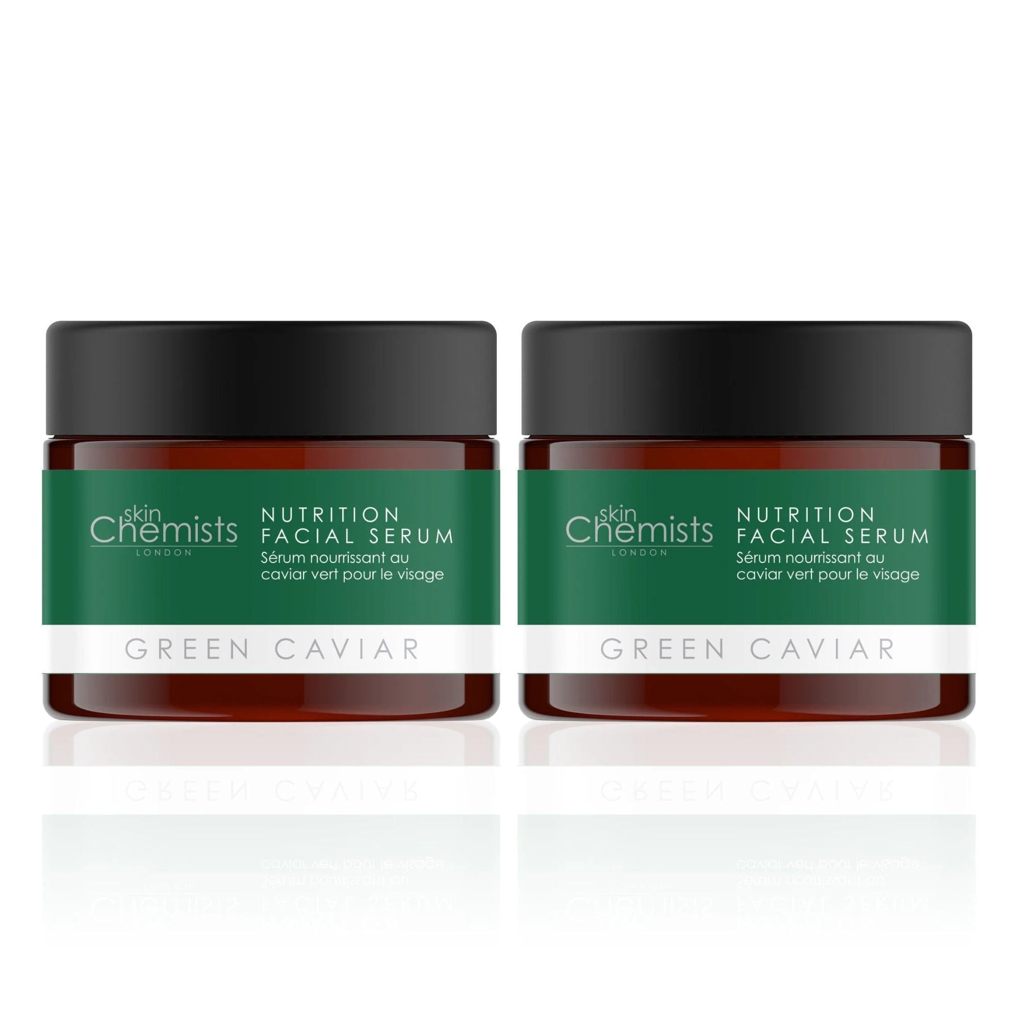 skinChemists Green Caviar Nutrition Facial Serum 30ml Twin Value Savings Pack