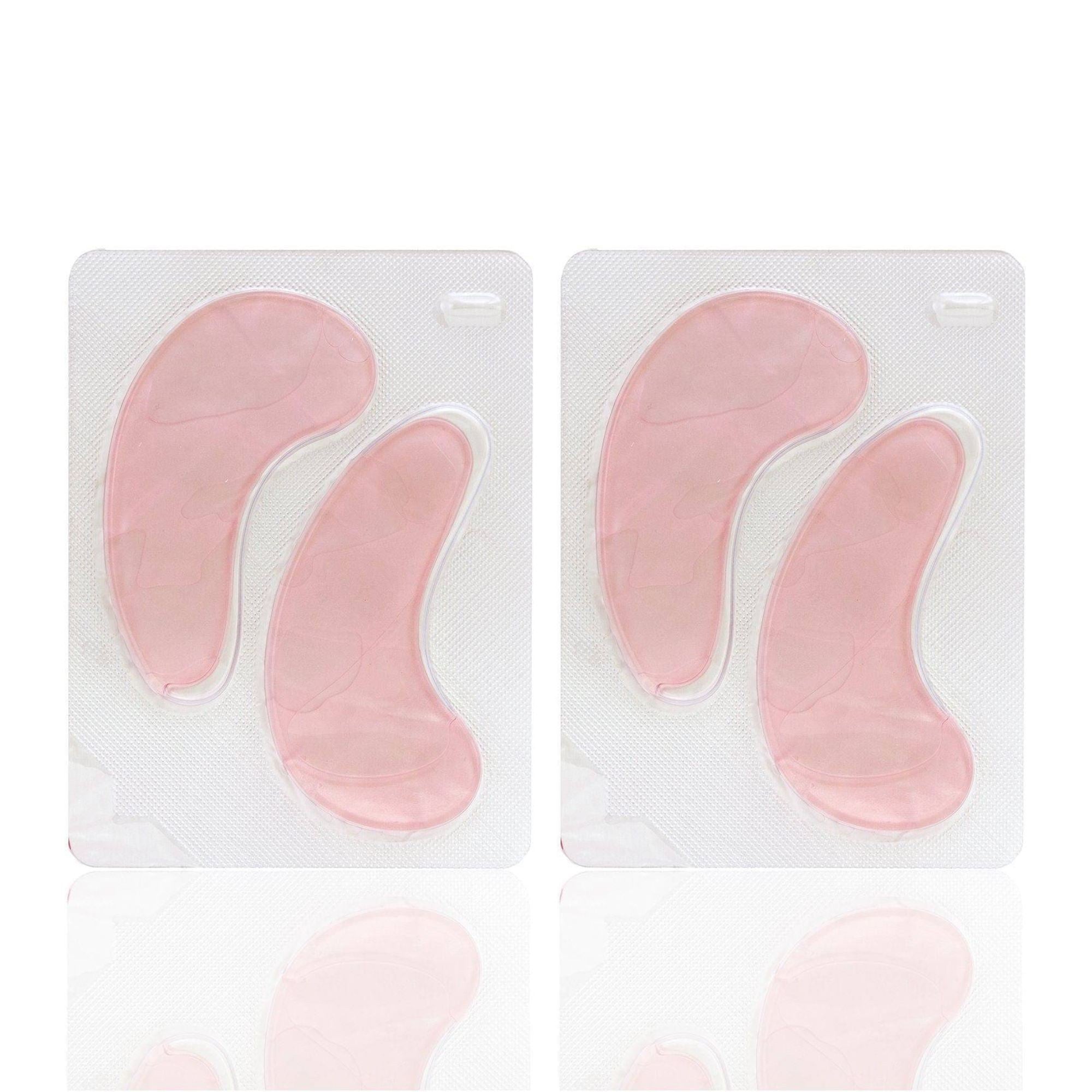 skinChemists Rose Illuminating Glow Hydrogel Eye Pads (5 x 2) Twin Value Savings Pack