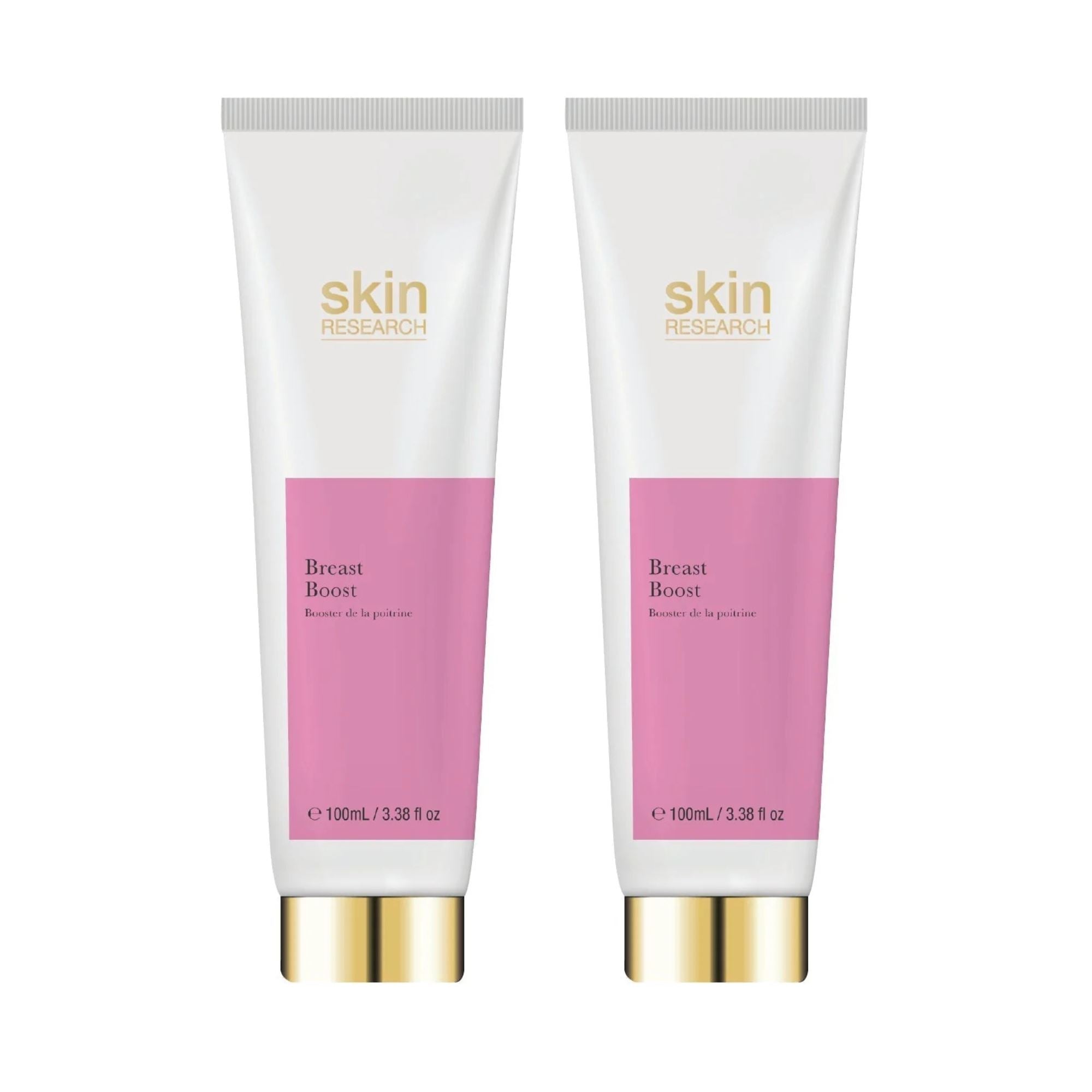 Skin Research Breast Boost 100ml Twin Value Savings Pack