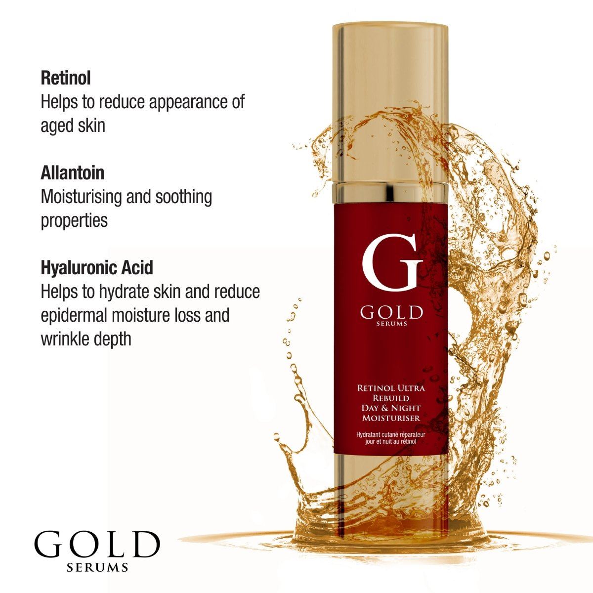 Gold Serums Marine Collagen & Retinol Christmas Gift Set