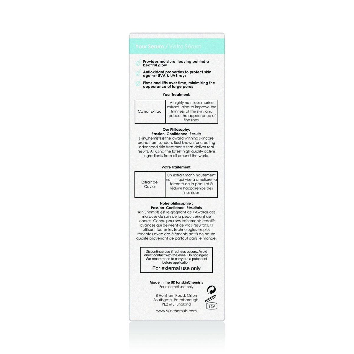 Pure Caviar 5% Biphase Serum 30ml