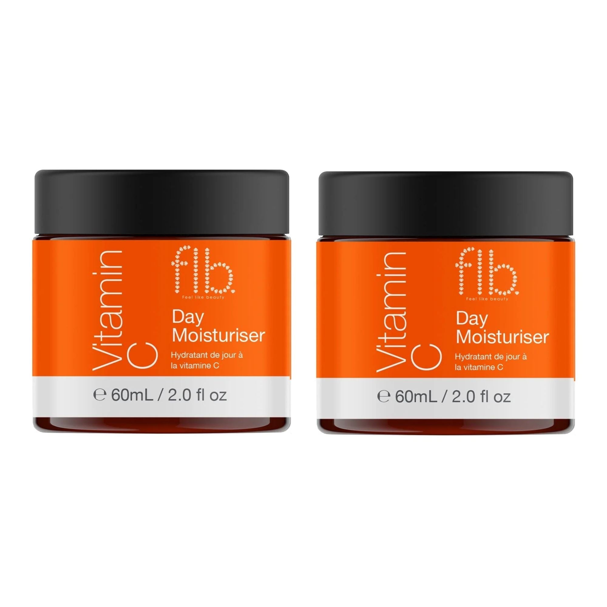 Feel Like Beauty Vitamin C Day Moisturiser 60ml Twin Value Savings Pack