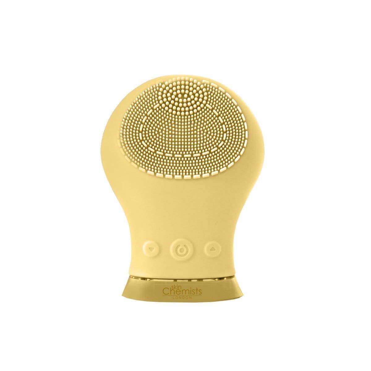 Sonic Silicone Facial Cleansing Massager Yellow