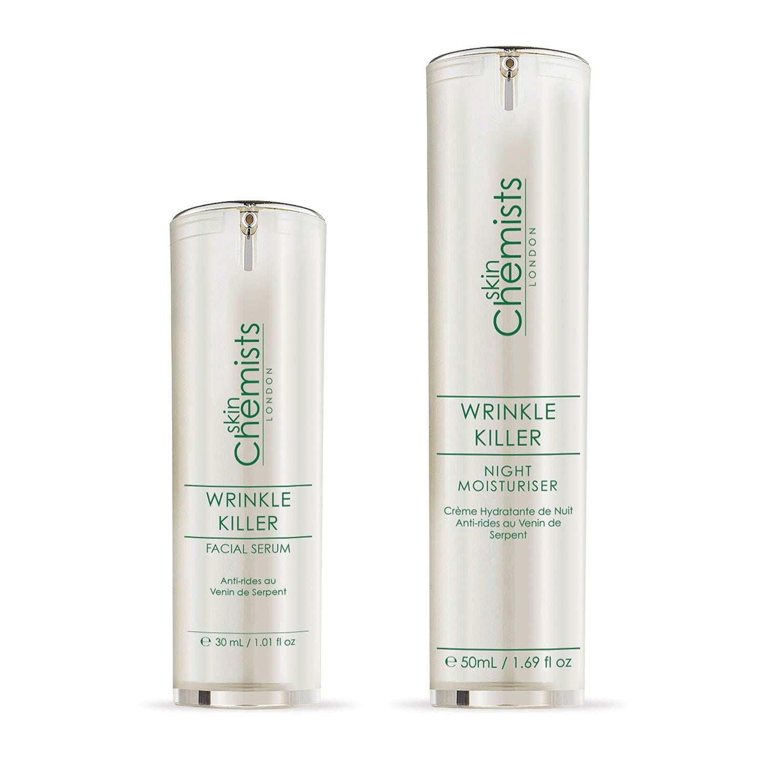 skinChemists Wrinkle Killer Night & facial serum