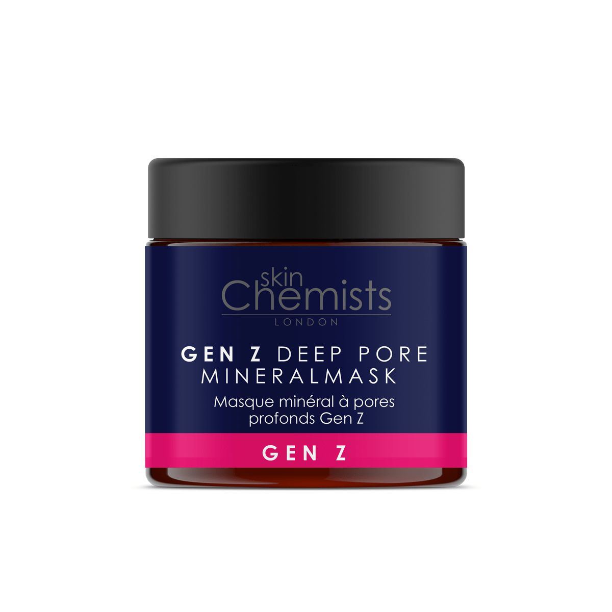 skinChemists Gen Z Deep Pore Clay Mask 60ml Twin Value Savings Pack