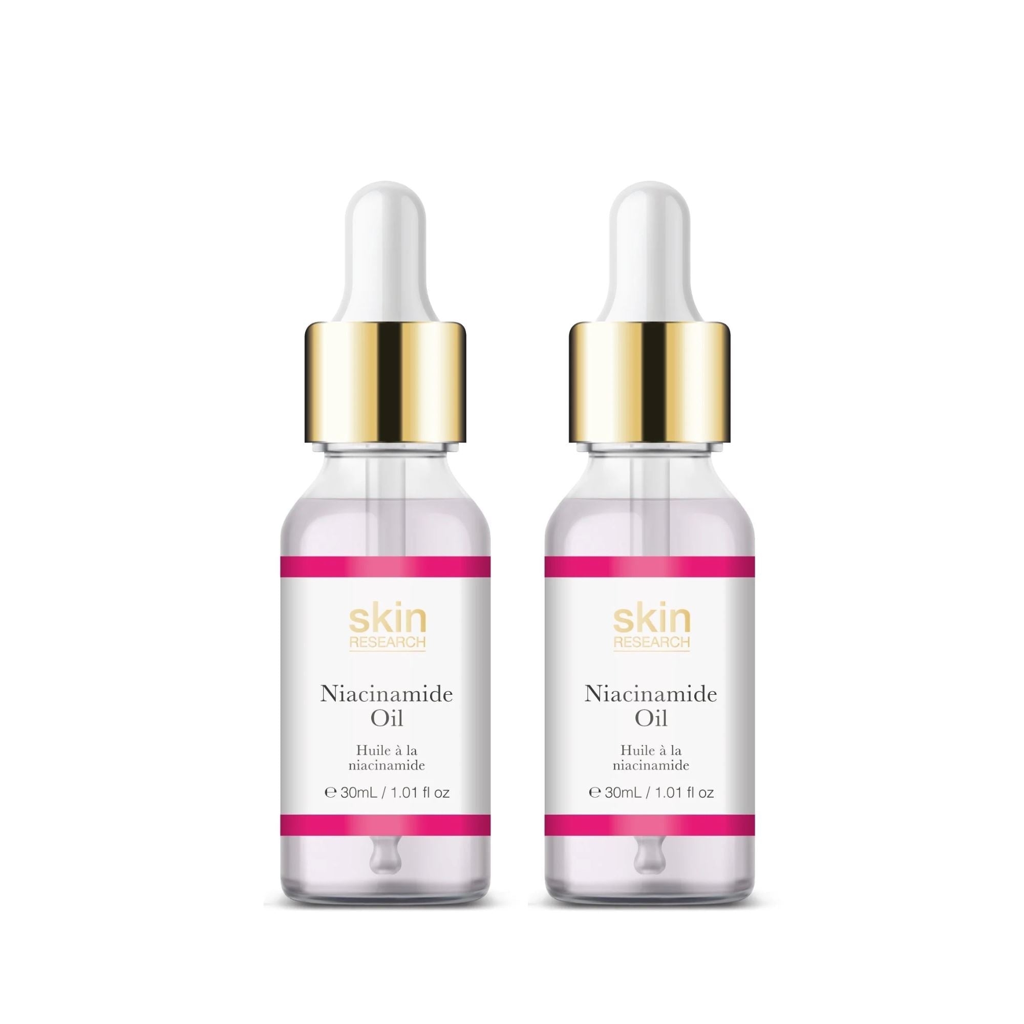 Skin Research Niacinamide Oil 30ml Twin Value Savings Pack