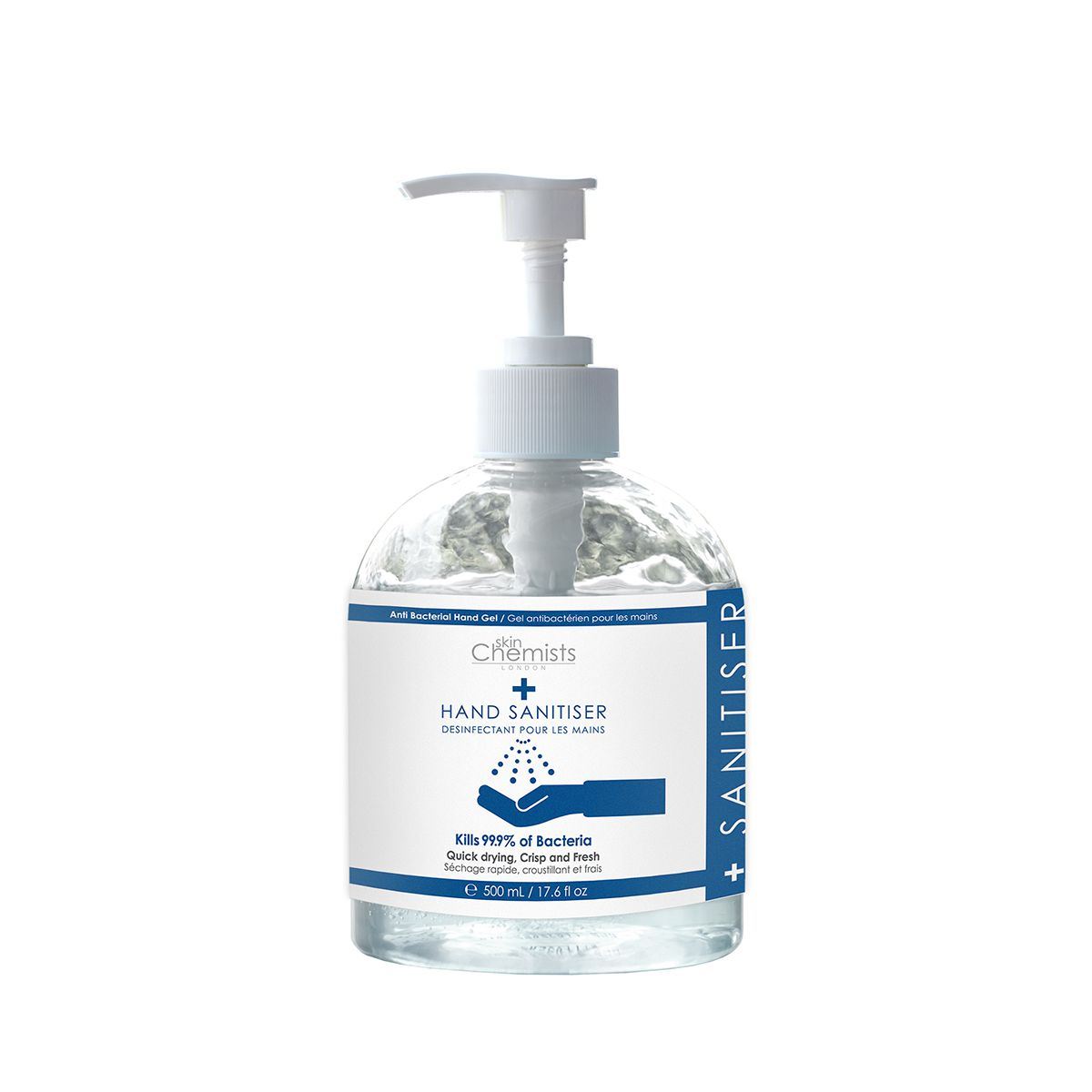 skinChemists Hand Sanitiser 500ml Pack Of 24