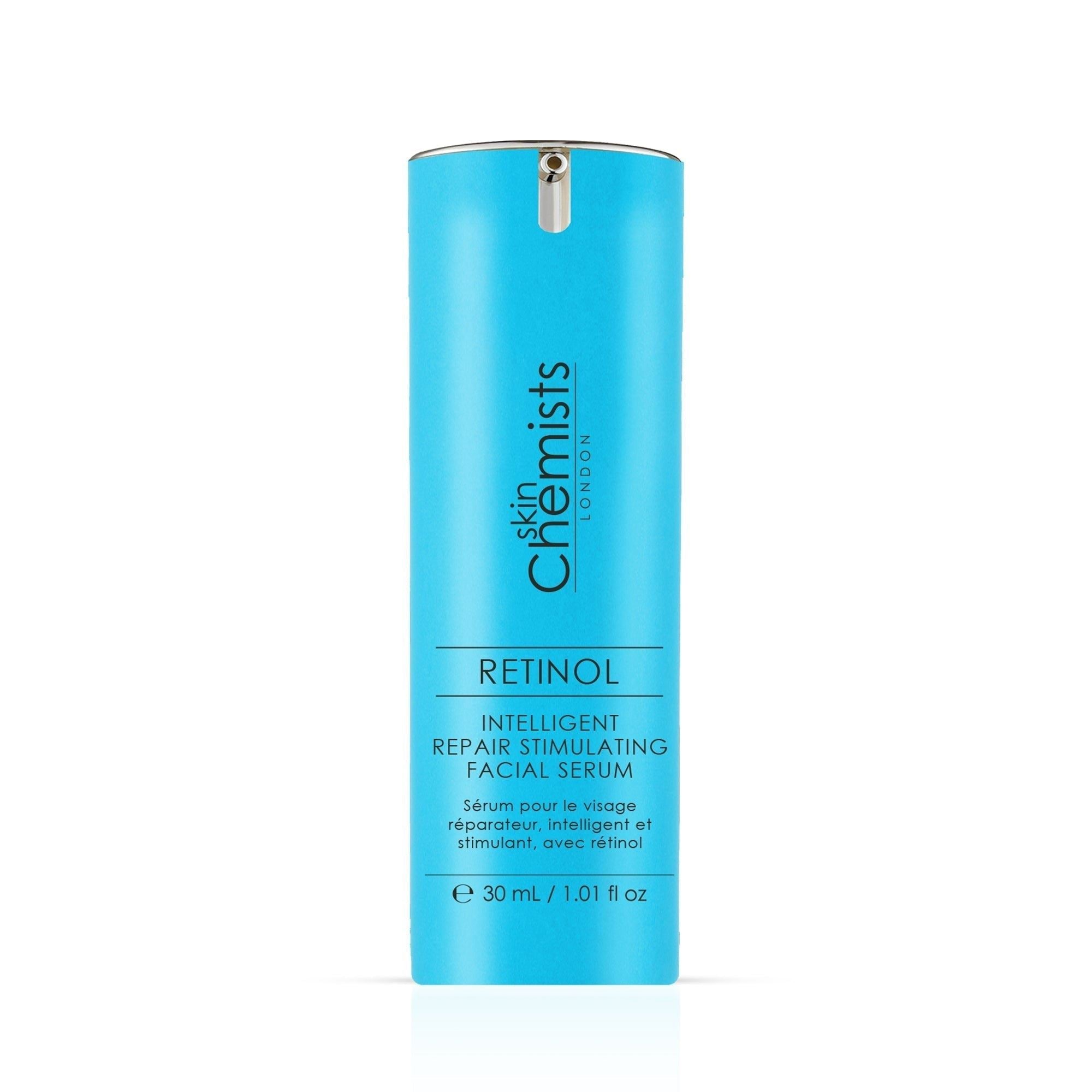 skinChemists Retinol Intelligent Repair Stimulating Facial Serum 30ml Twin Value Savings Pack