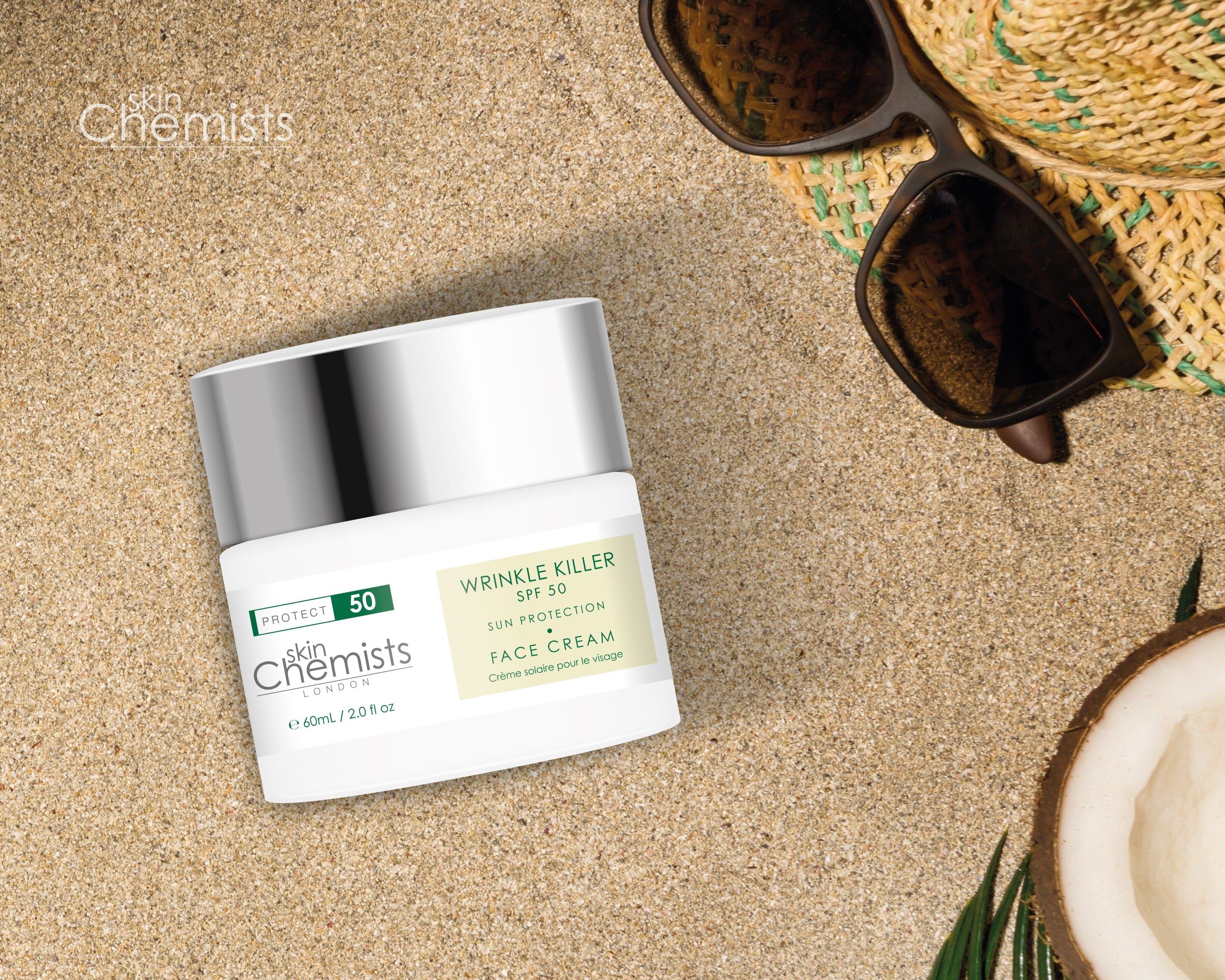Wrinkle Killer SPF 50+30 Body Cream and Day Moisturiser