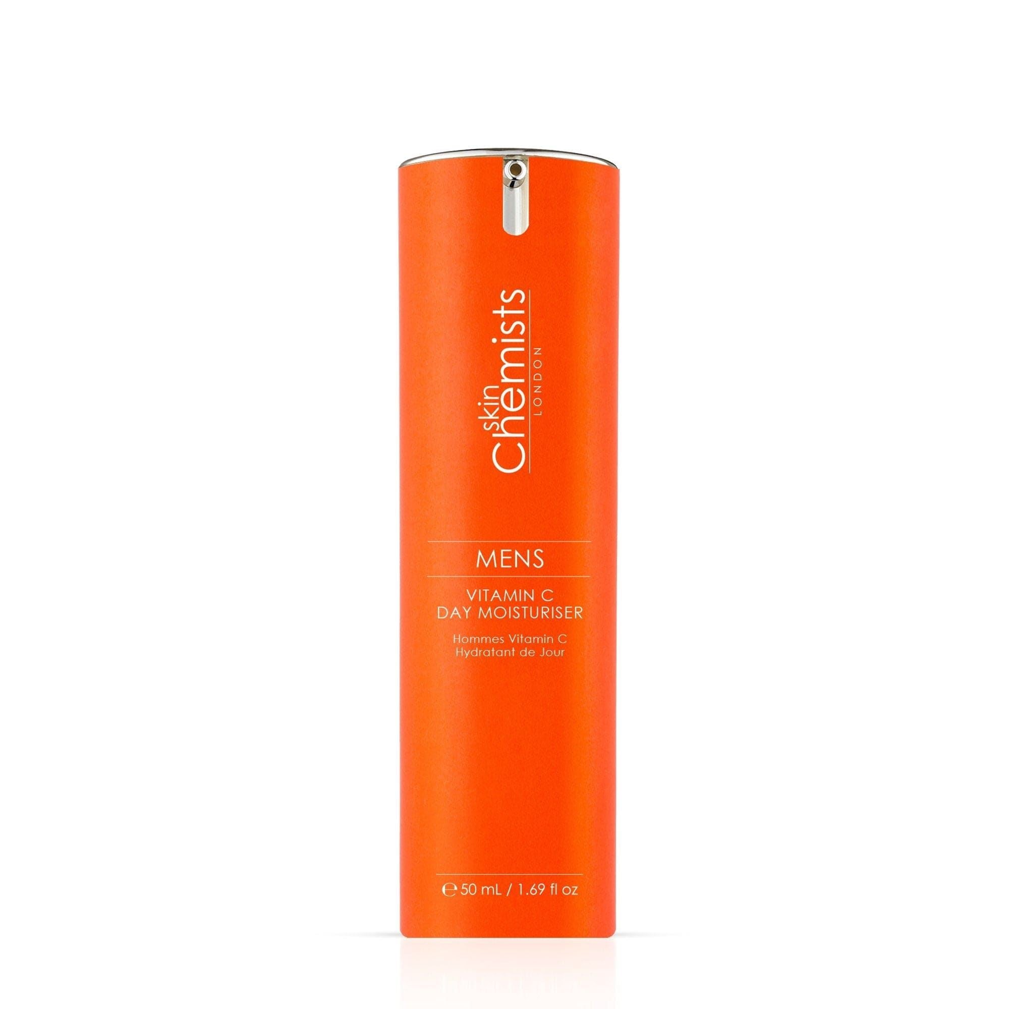 skinChemists Men's Vitamin C Day Moisturiser 50ml Twin Value Savings Pack