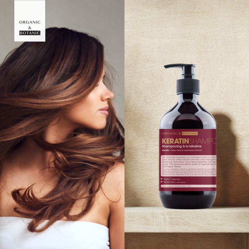 Keratin Shampoo 500ml - skinChemists