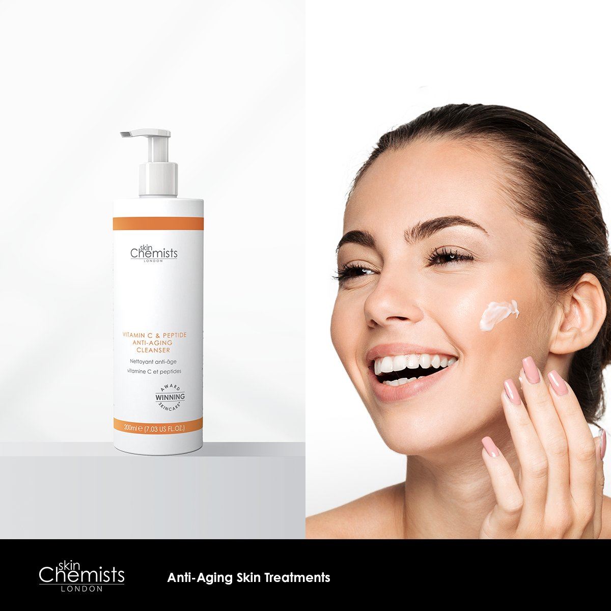 Vitamin C & Peptide Cleanser 200ml