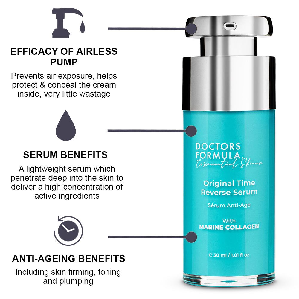 Doctors Cosmeceutical Skincare Formula Original Time Reverse Serum 30ml