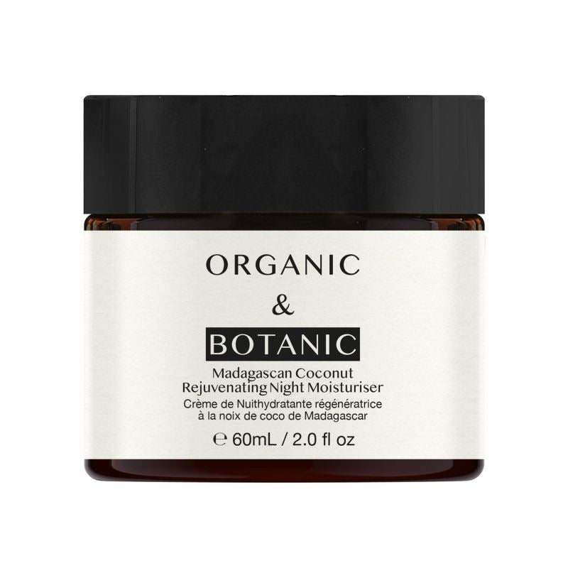 Madagascan Coconut Night Cream - 60ml - Deeply Hydrating & Nourishing with Vitamin C for Smooth, Supple, & Radiant Skin