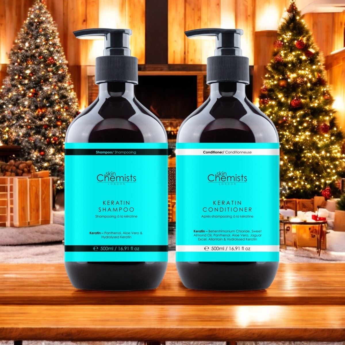 Keratin Clarifying Hair Care Set