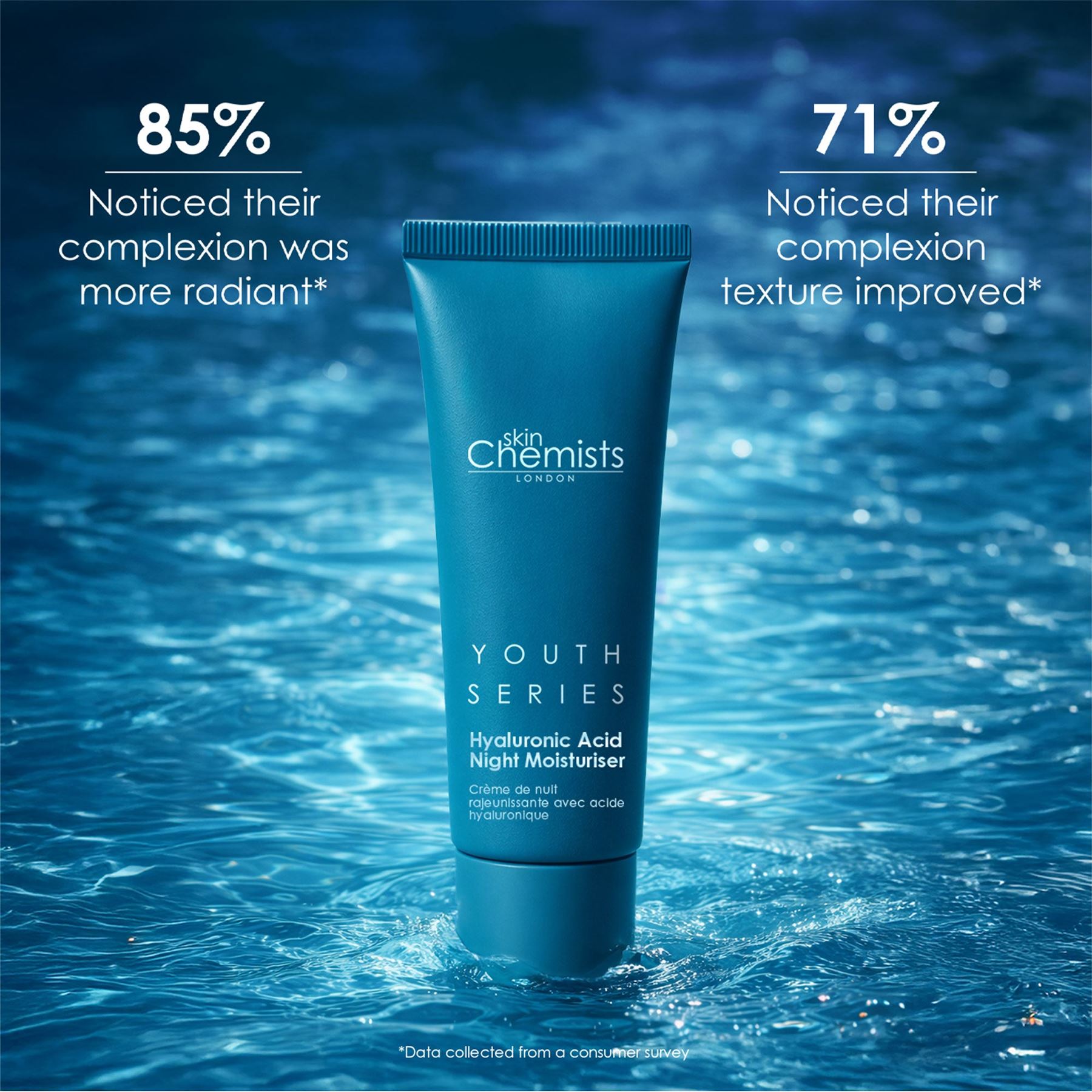 1% Hyaluronic Acid Night Moisturiser 50ml
