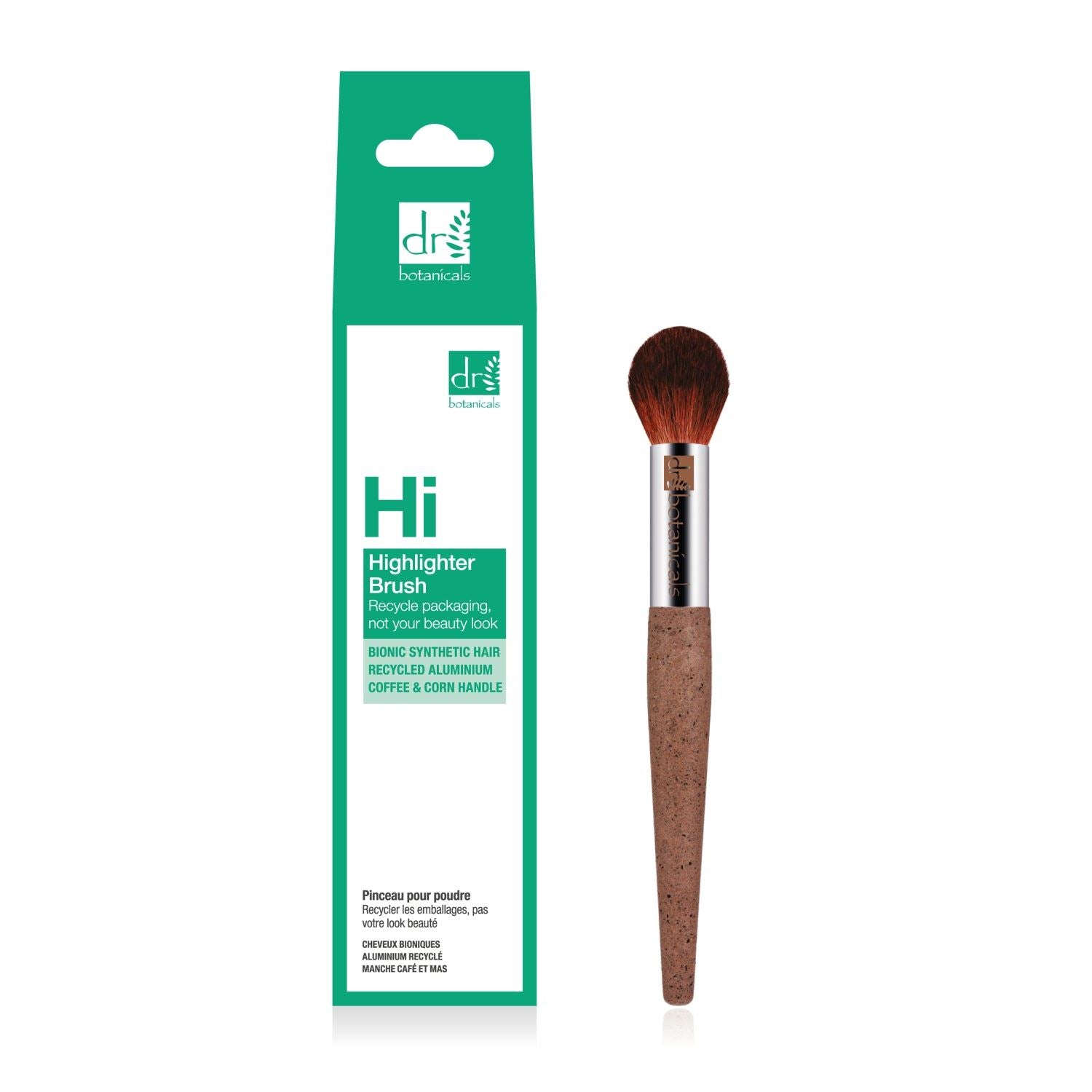 Dr Botanicals Coffee Ground Illuminating Brush Twin Value Savings Pack