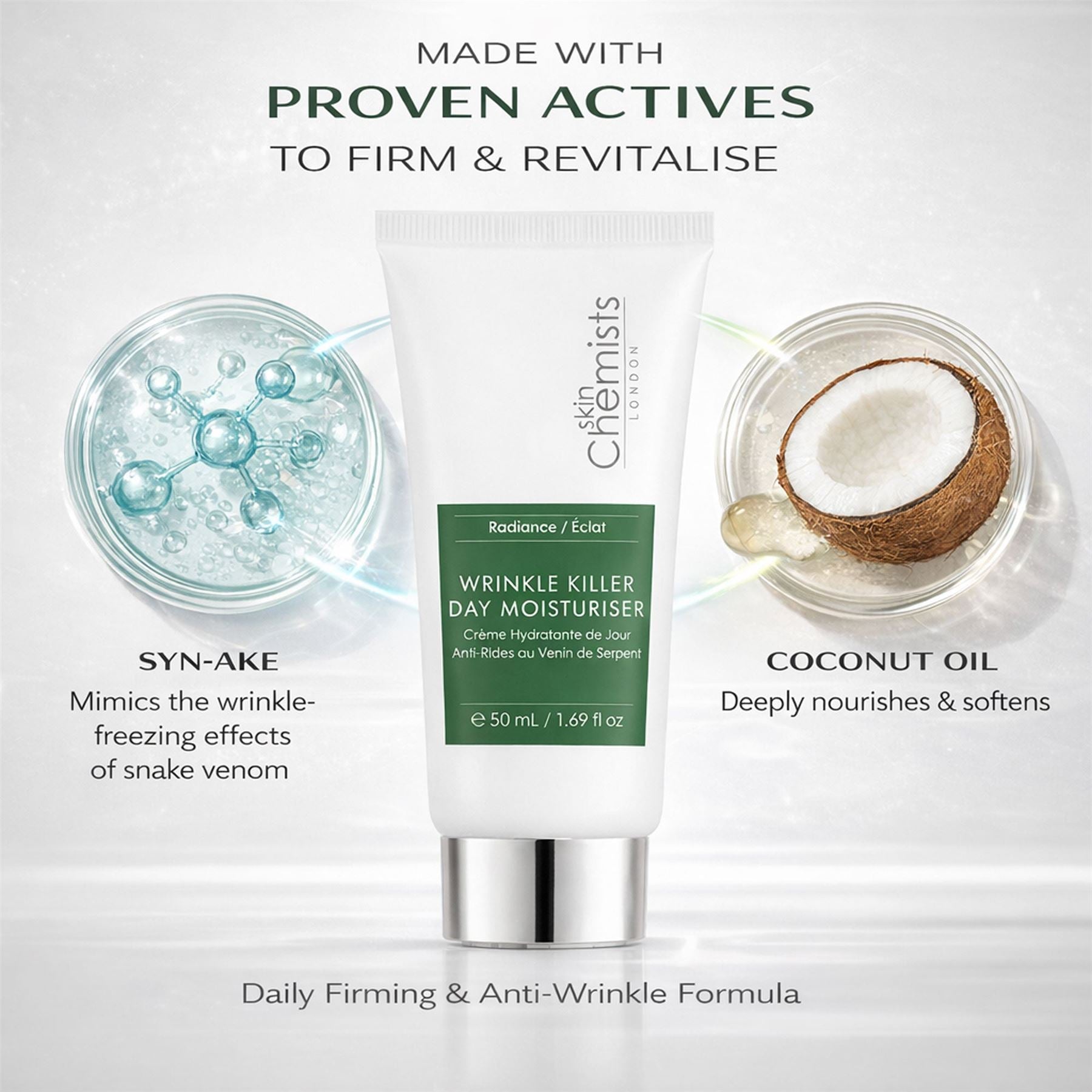 Wrinkle Killer Day Moisturiser 50ml