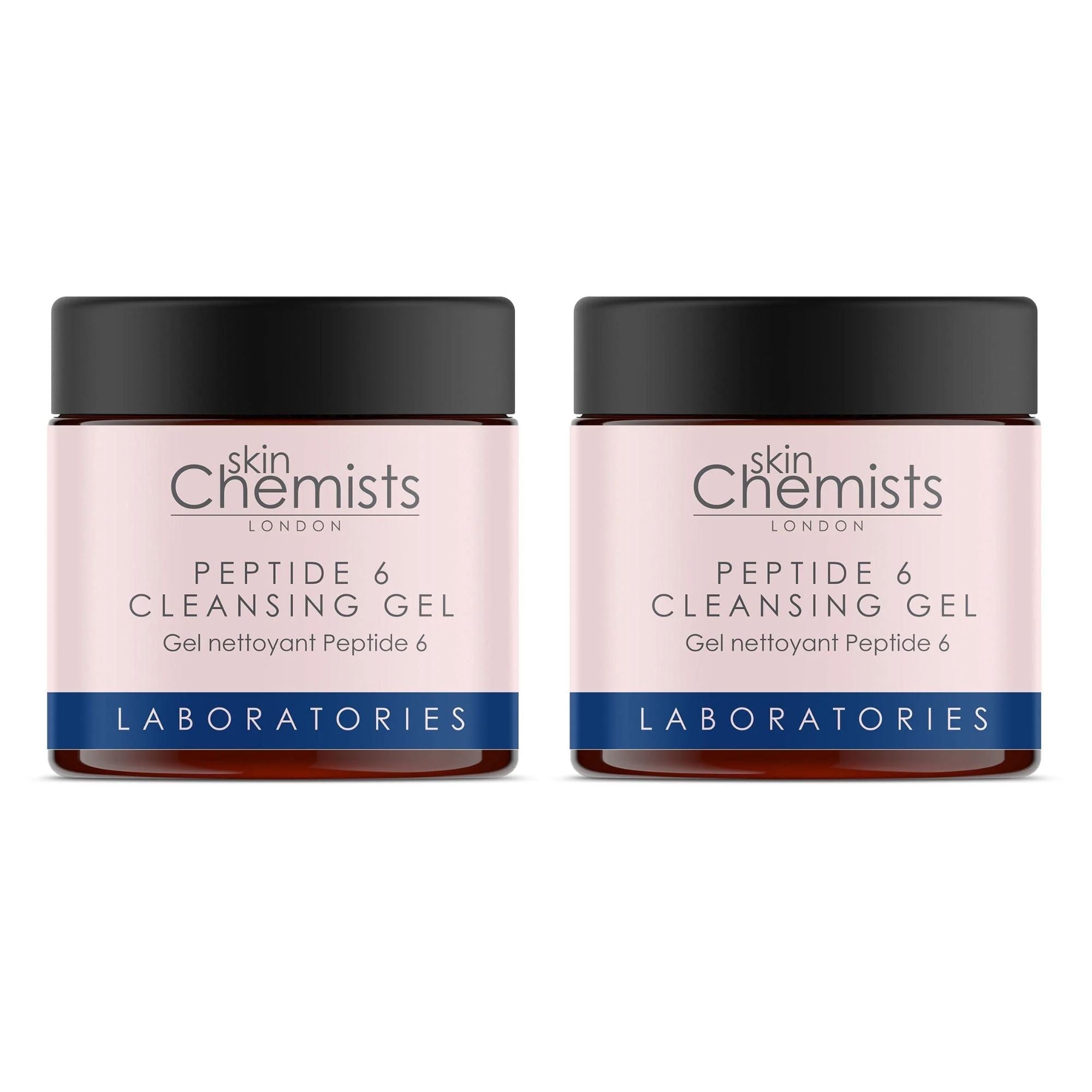 skinChemists Laboratories Peptide 6 Cleansing Gel 100ml Twin Value Savings Pack