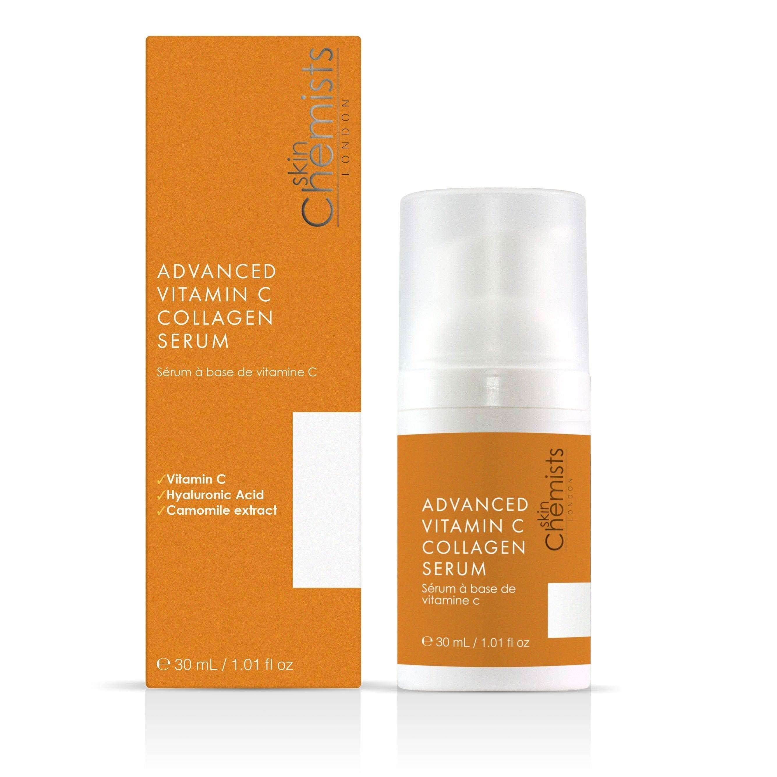 skinChemists Advanced Vitamin C Collagen Serum 30ml Twin Value Savings Pack
