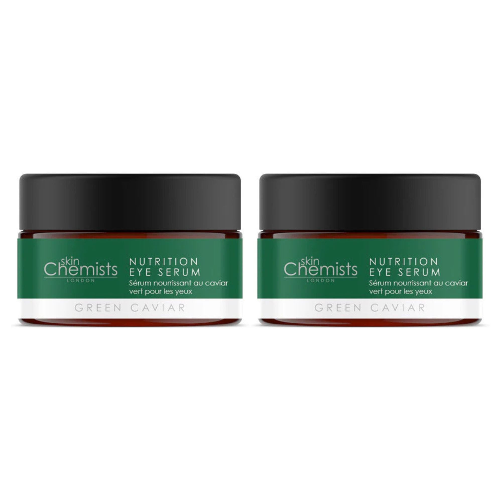 skinChemists Green Caviar Nutrition Eye Serum 15ml Twin Value Savings Pack