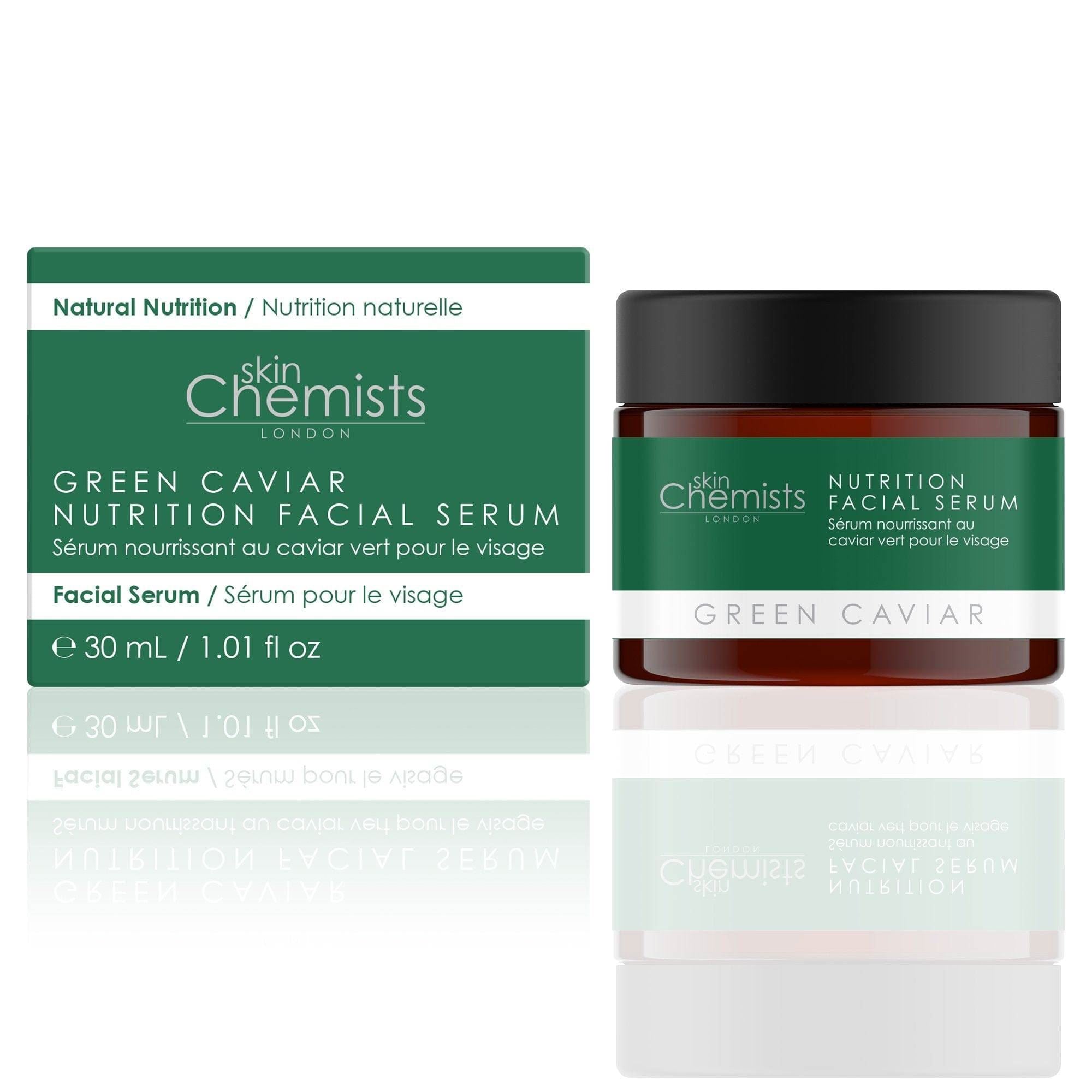 skinChemists Green Caviar Nutrition Facial Serum 30ml Twin Value Savings Pack