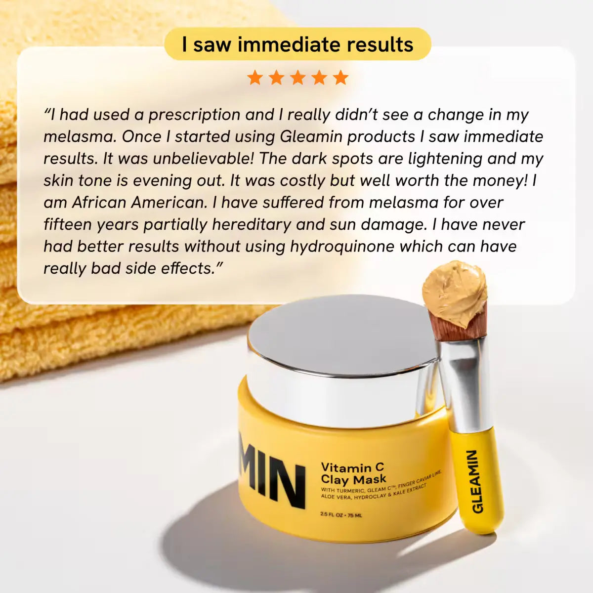 Jumbo Vitamin C Clay Mask