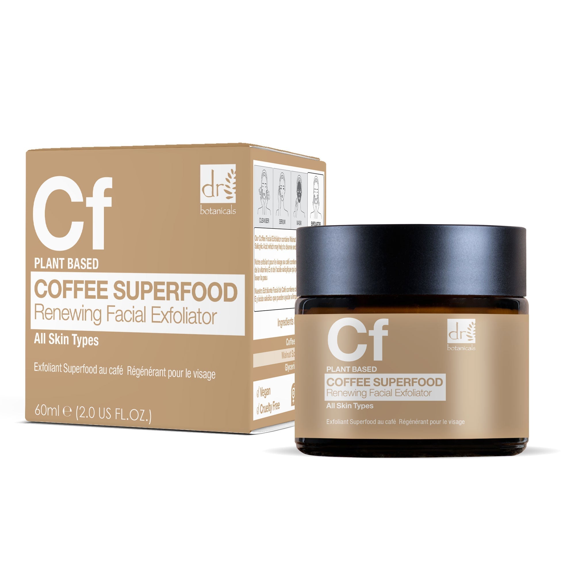 Coffee Superfood Renewing Facial Exfoliator 60ml