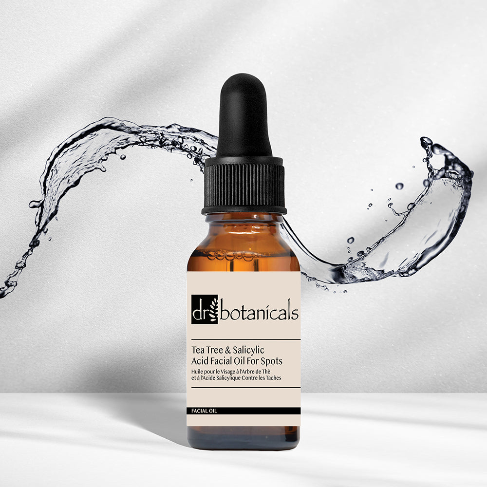 Tea Tree Facial Scrub  Tea Tree & Salicylic Acid Facial Oil For Spots Seaweed Face Moisturiser
