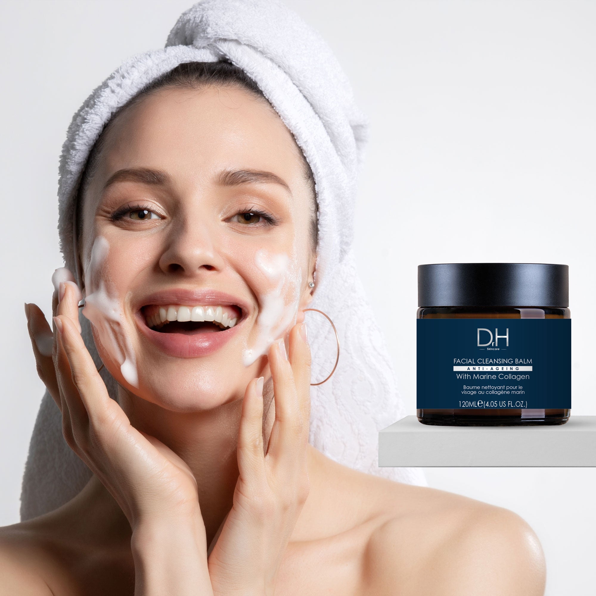 Cleansing Balm with Marine Collagen 120ml - skinChemists