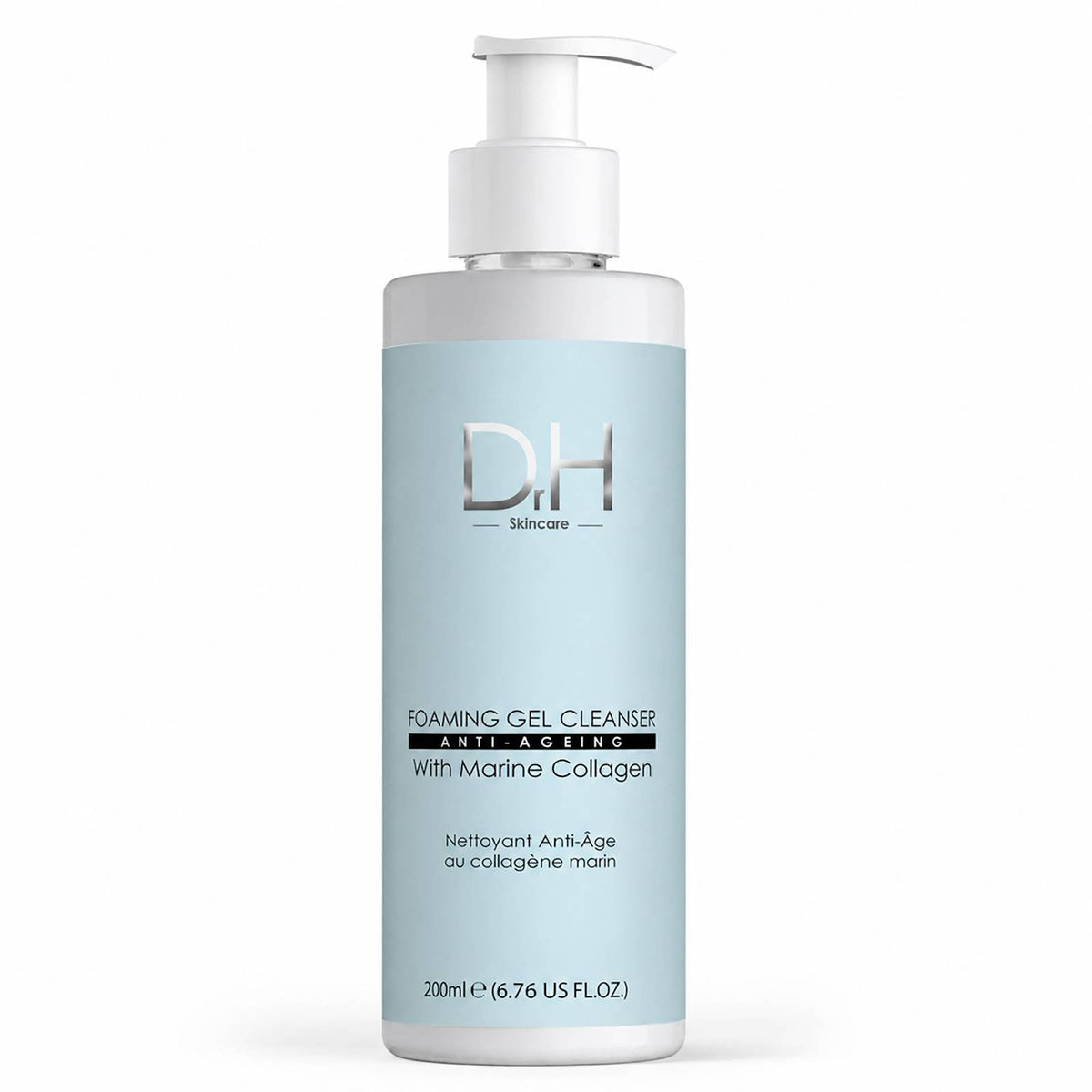 Dr H Foaming Gel Cleanser with Marine Collagen 200ml