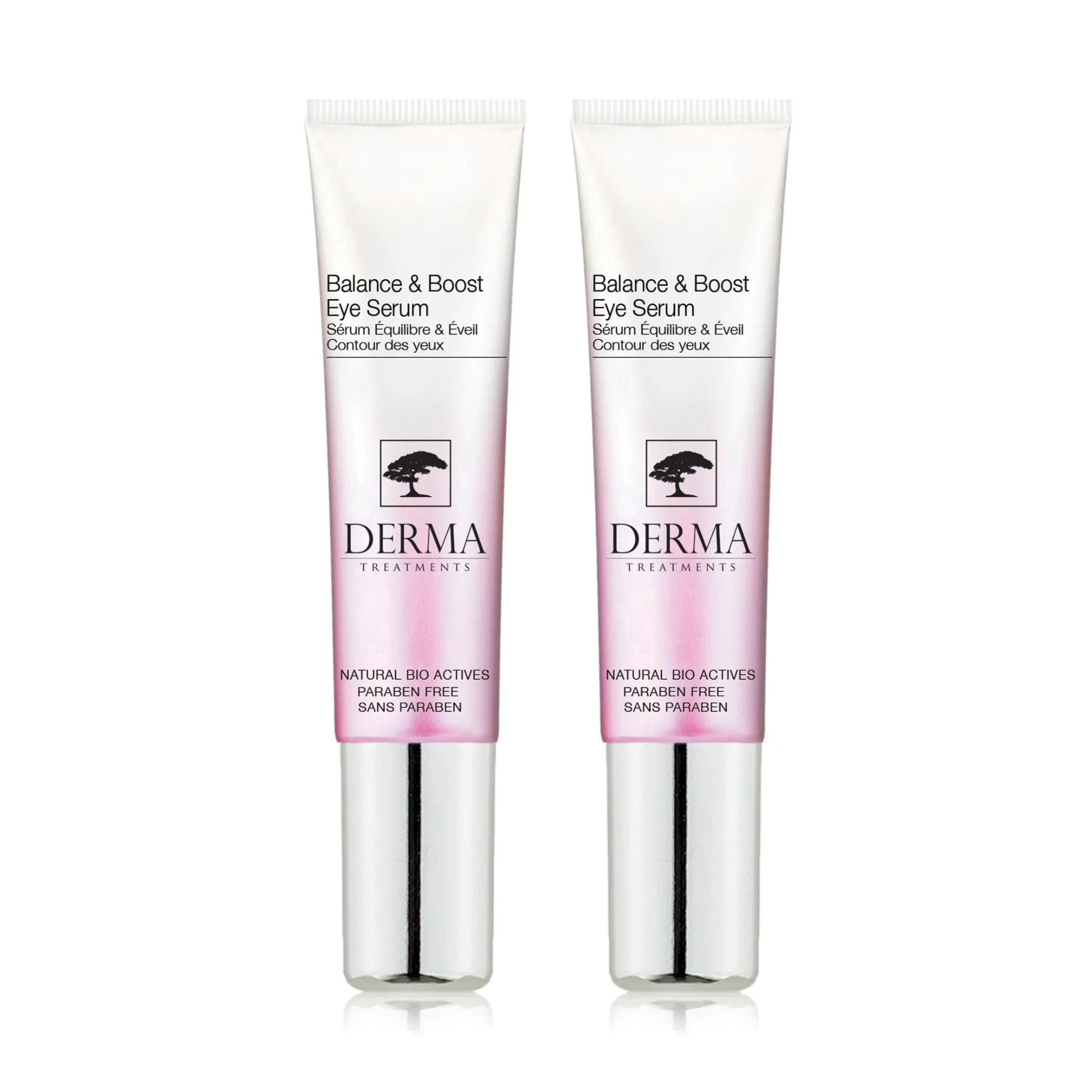 Derma Treatments Balance & Boost Eye Serum 15ml Twin Value Savings Pack - skinChemists