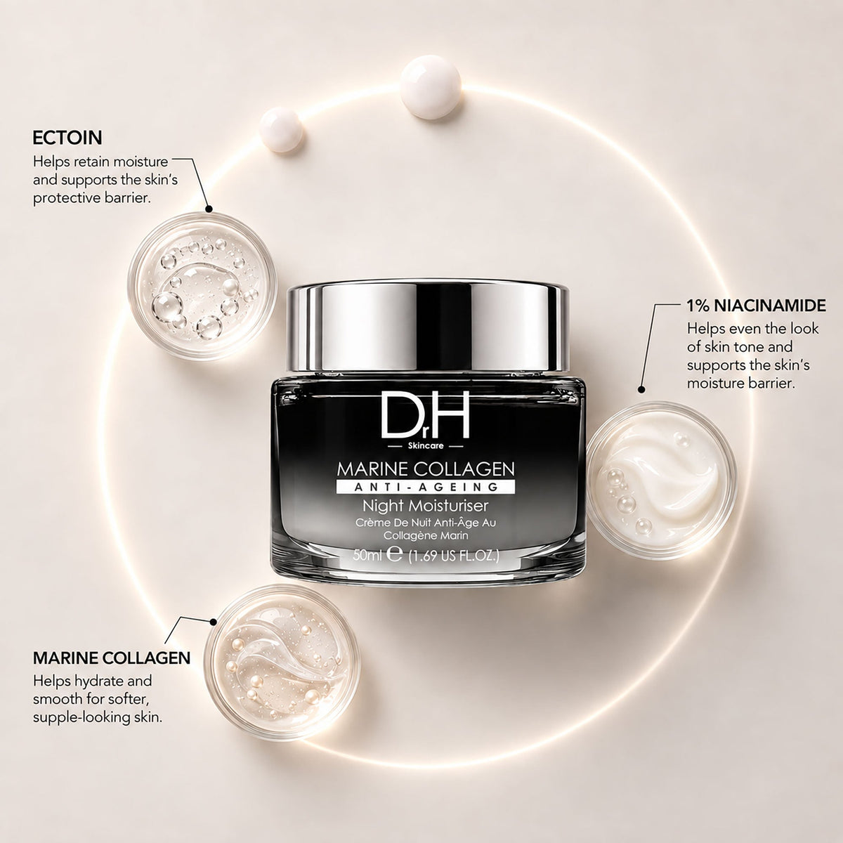 Marine Collagen Night Moisturiser 50ml