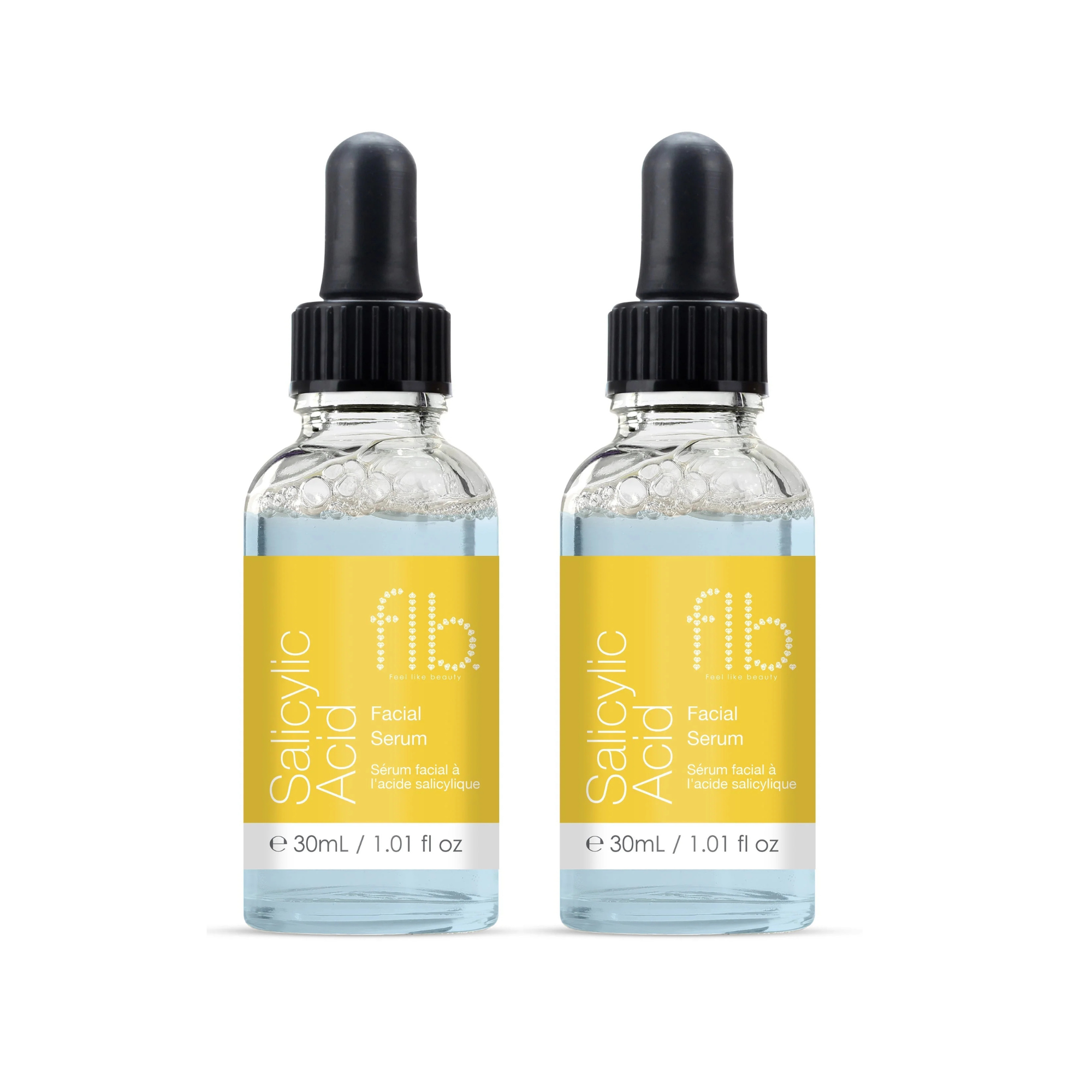 Feel Like Beauty Salicylic Acid Facial Serum 30ml Twin Value Savings Pack
