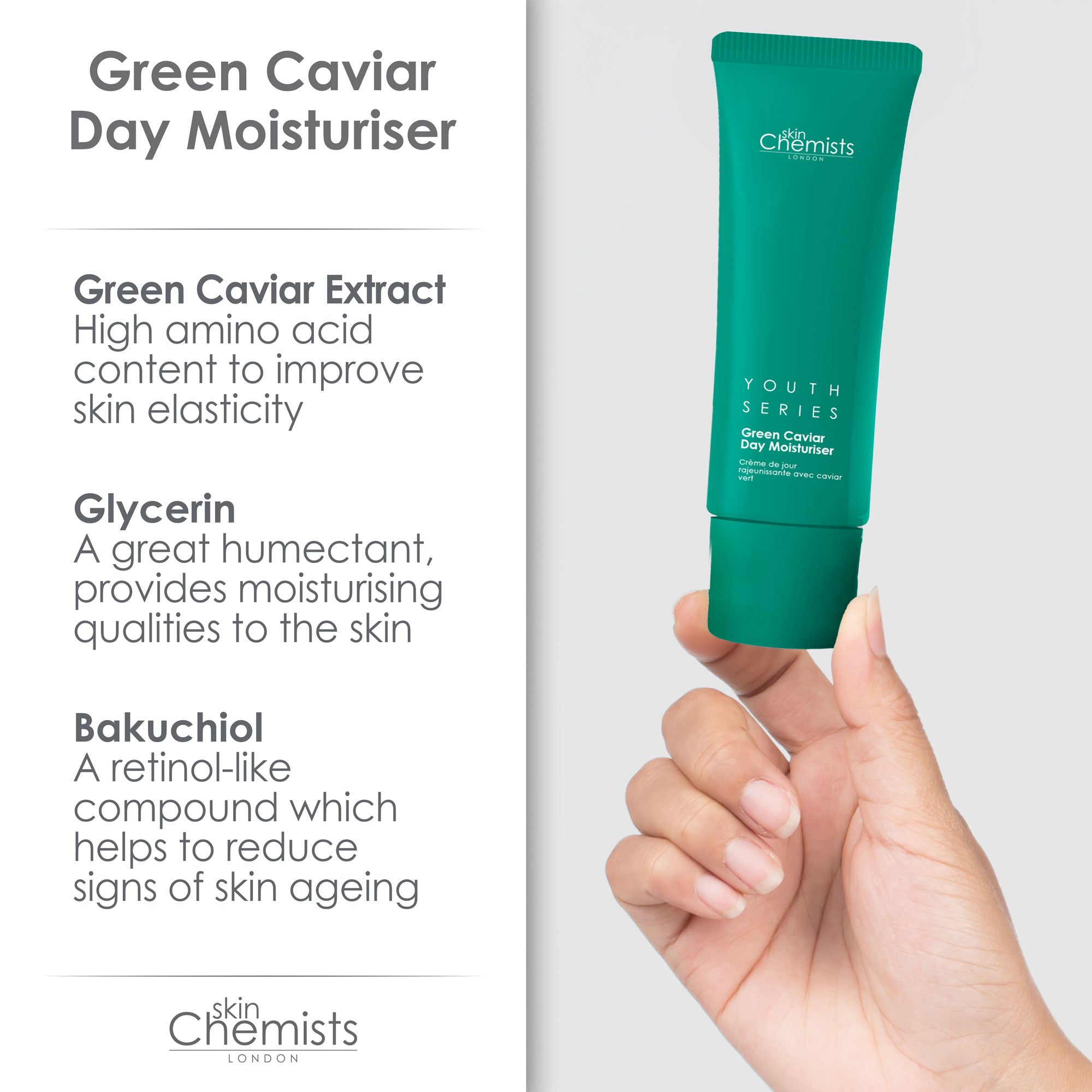 Green Caviar Day Moisturiser 50ml - skinChemists