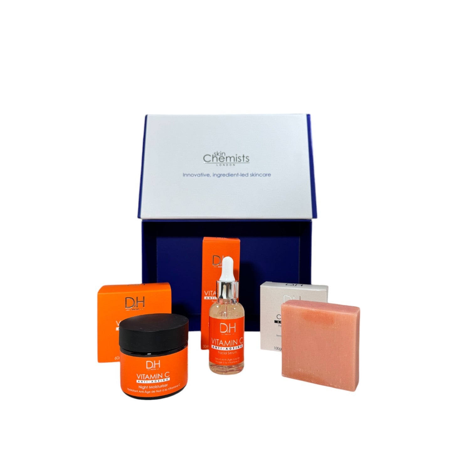 Dr H Vitamin C Anti-Ageing Night Skincare New Year New Me Gift Set - skinChemists