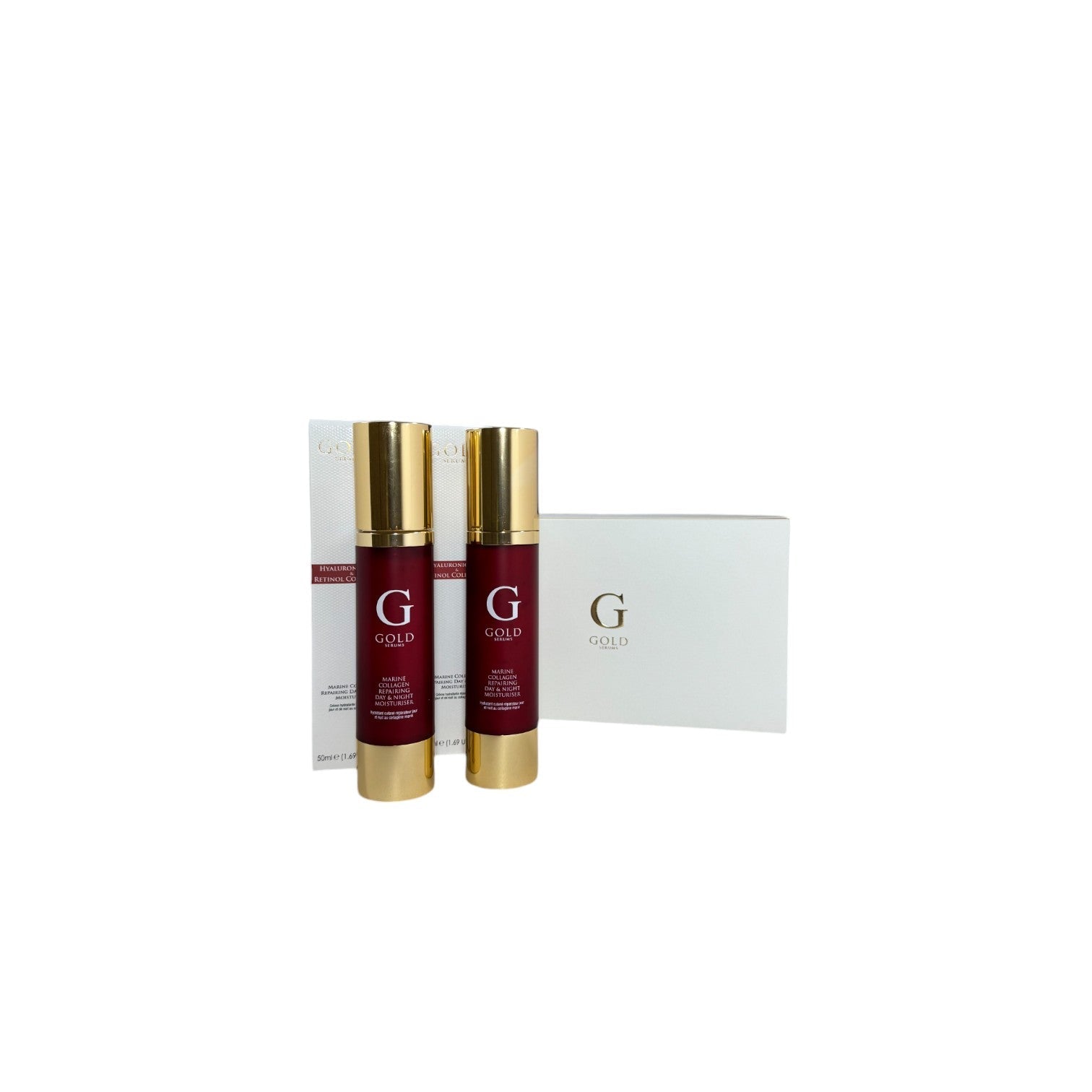 Gold Serums Marine Collagen Double Pack New Year New Me Gift Set - skinChemists