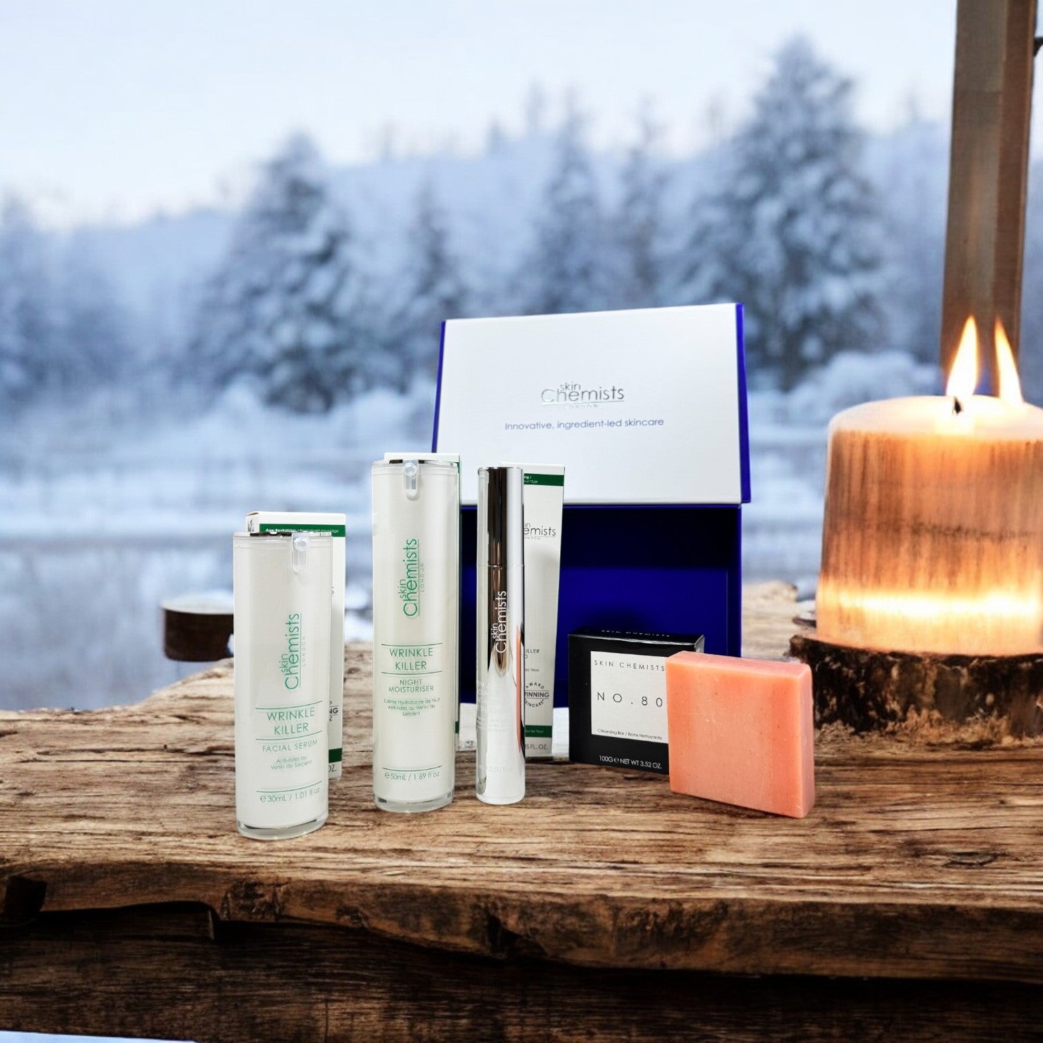 skinChemists Wrinkle Killer Anti-Ageing Night Winter Season Gift Set - skinChemists