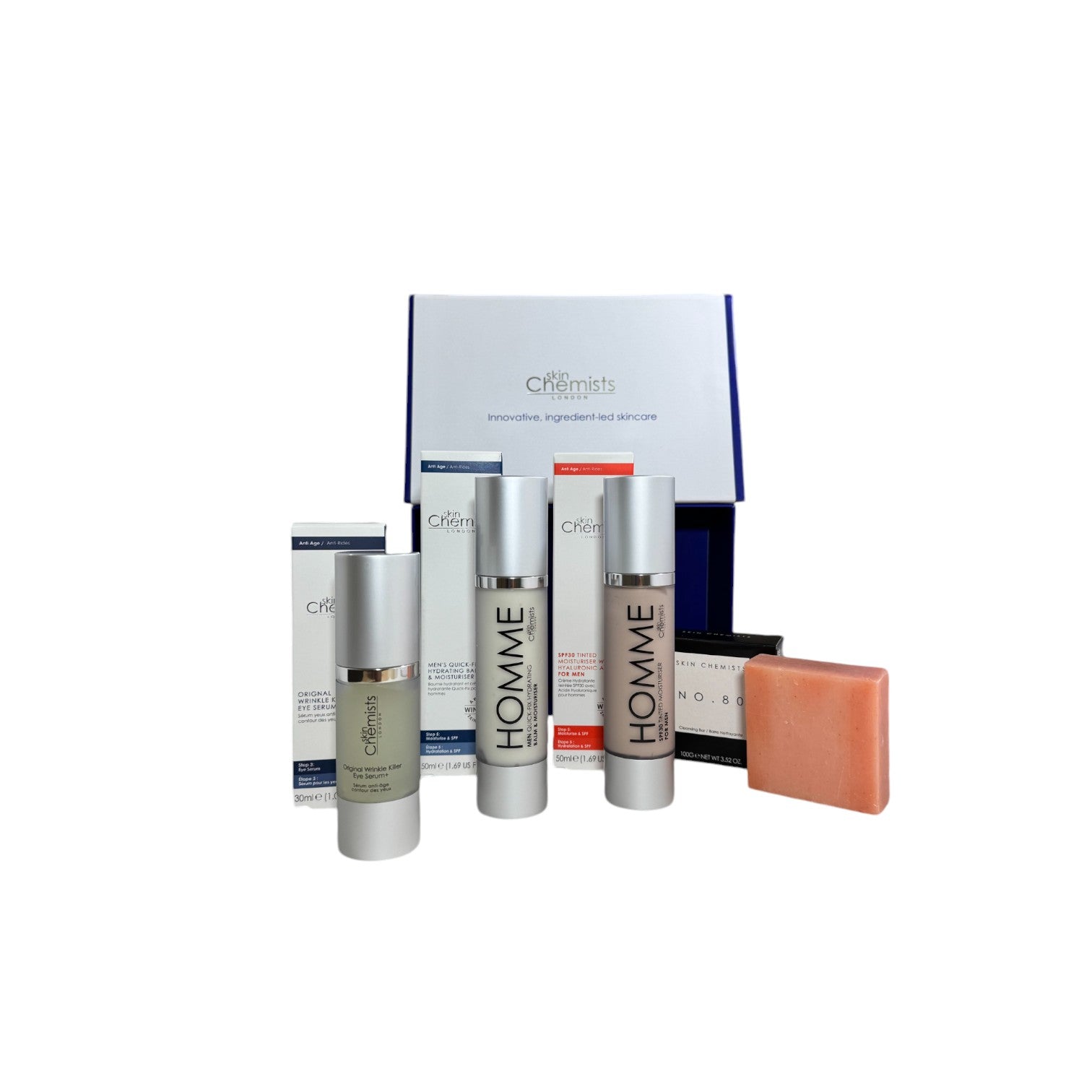 skinChemists Men's Anti-Ageing Night Christmas Gift Set - skinChemists