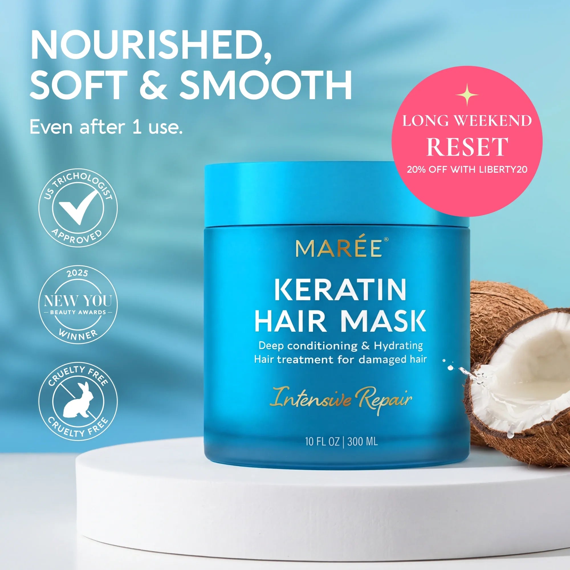 Keratin Mask for Damaged Hair